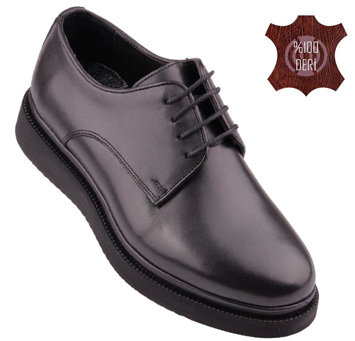 Hakiki Deri Ortopedik Tabanlı Erkek Klasik Ayakkabı 1881