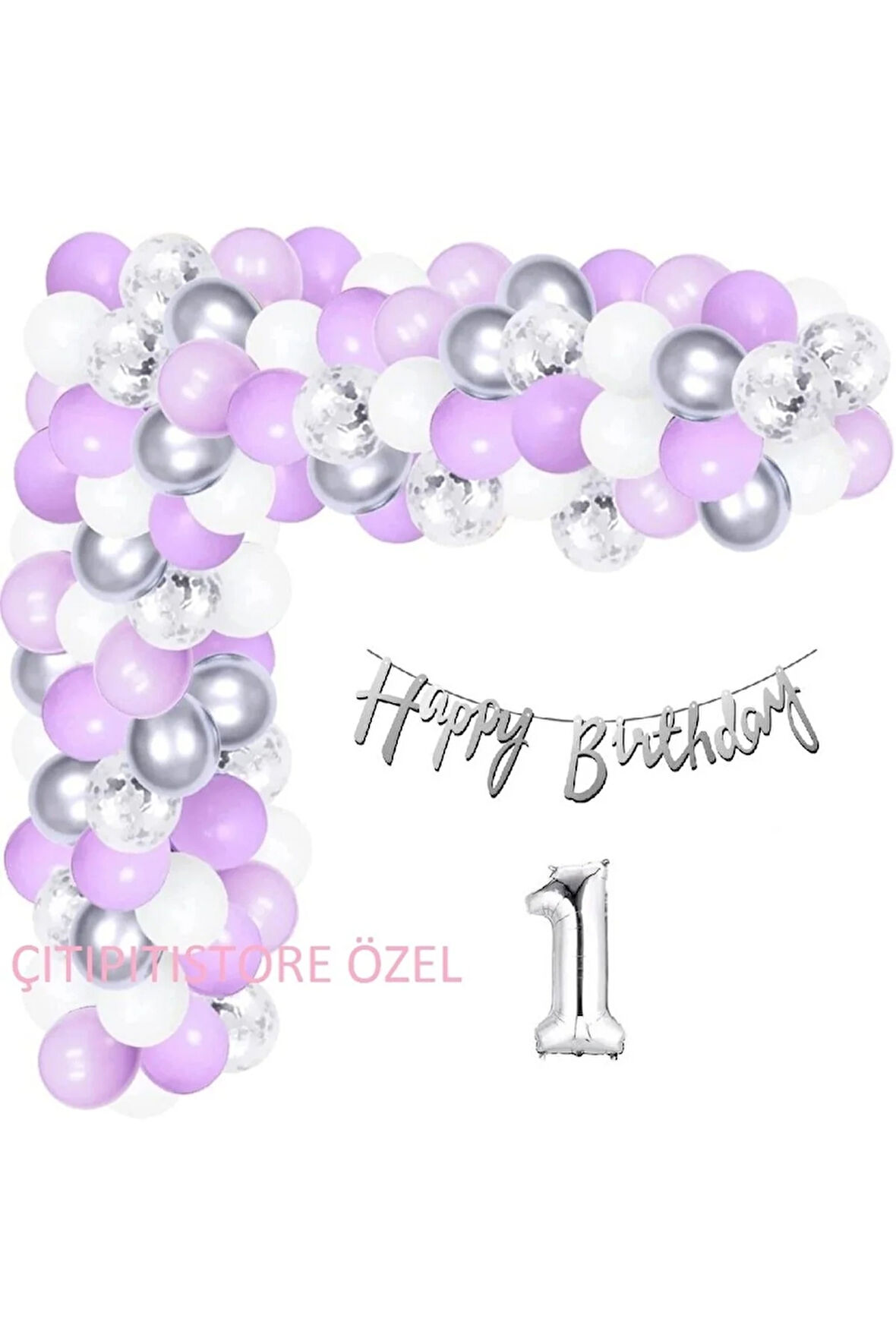 Lüks Doğum Günü Balon Seti