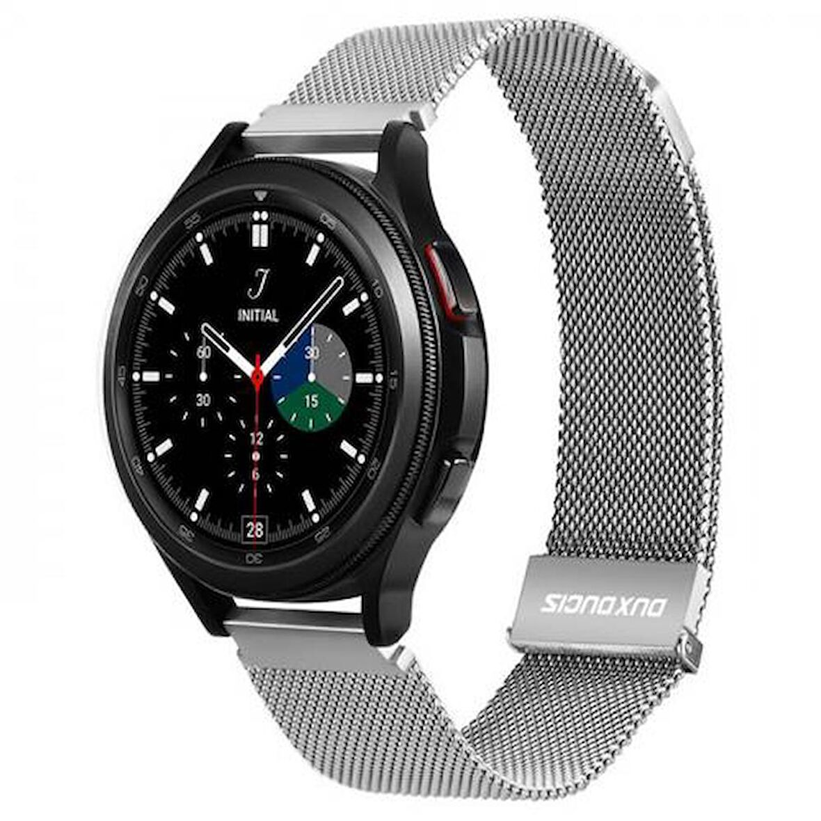 Coofbe Çelik Milano Loop Samsung Galaxy Watch 22MM ve Huawei GT2-GT3- Magic 2 46MM için Kordon Kayış