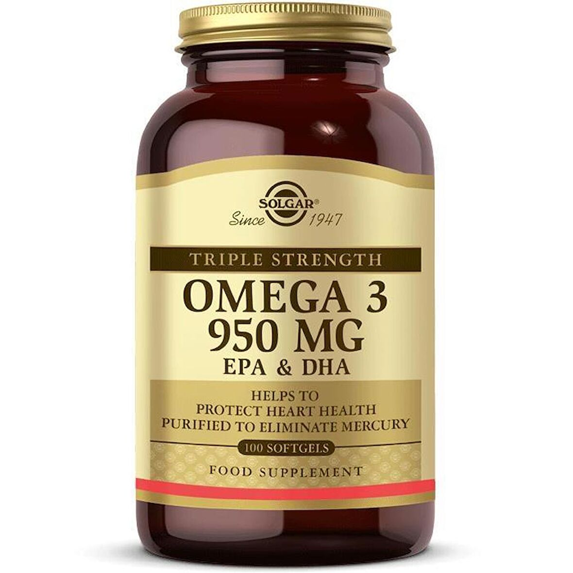 Omega 3 950 mg 100 Kapsül