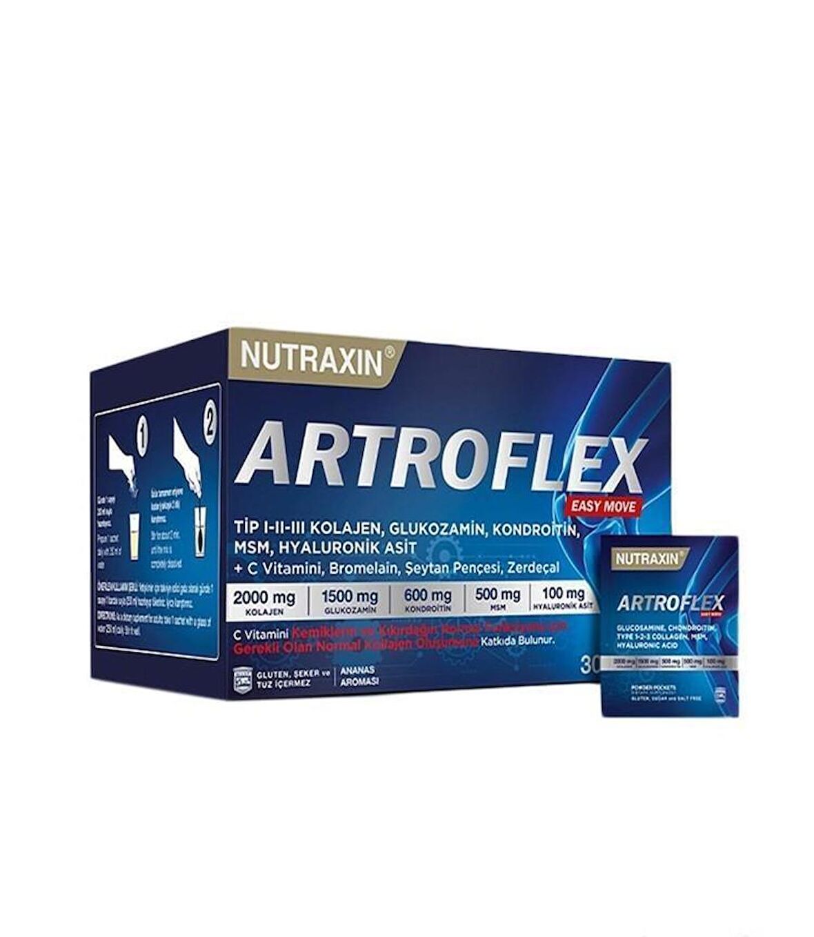 Nutraxin Artroflex Easy Move 30 Saşe elfakozmtk1