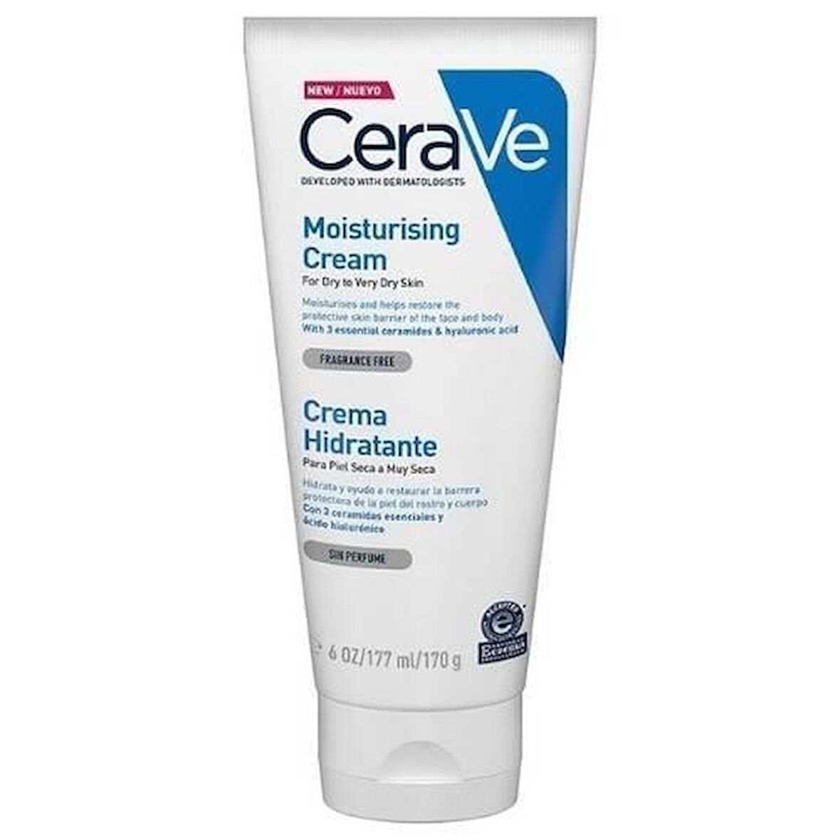 CeraVe Nemlendirici Krem 177 ml Kuru ve Çok Kuru Ciltler İçin Nemlendirici Krem. elfakozmetik7