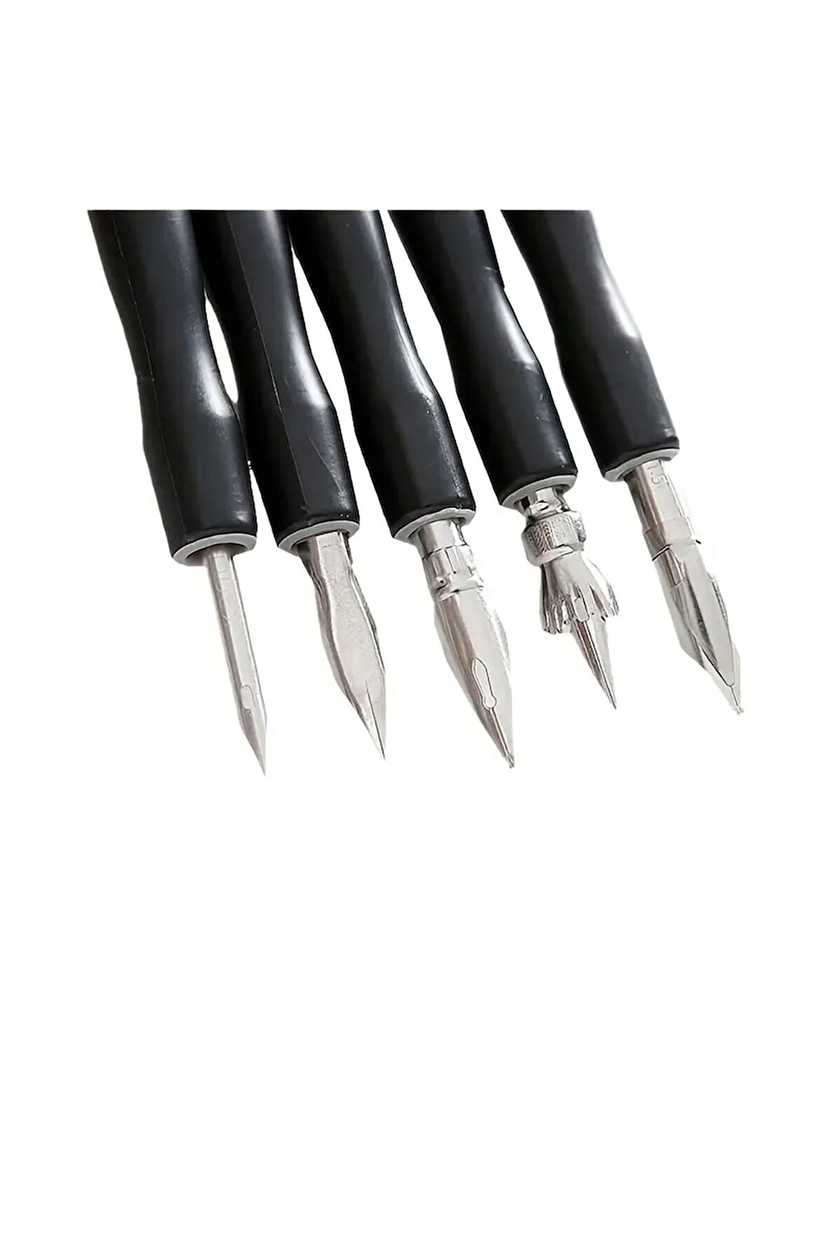 Çizim Seti, Geçmeli Divit Tutucu, Manga, Anime, Karikatür Çizim Seti, Paslanmaz Çelik-set 6 Parça