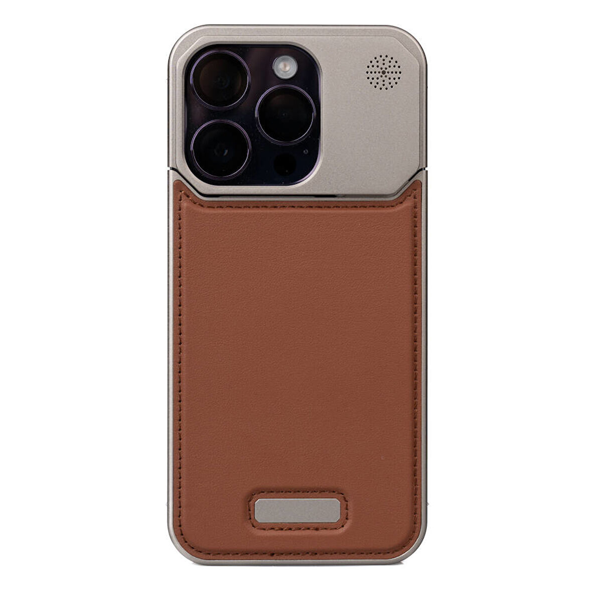 Gpack Apple iPhone 14 Pro Max Kılıf Magsafeli Mekanizmalı Koku Hazneli Mostar Kapak