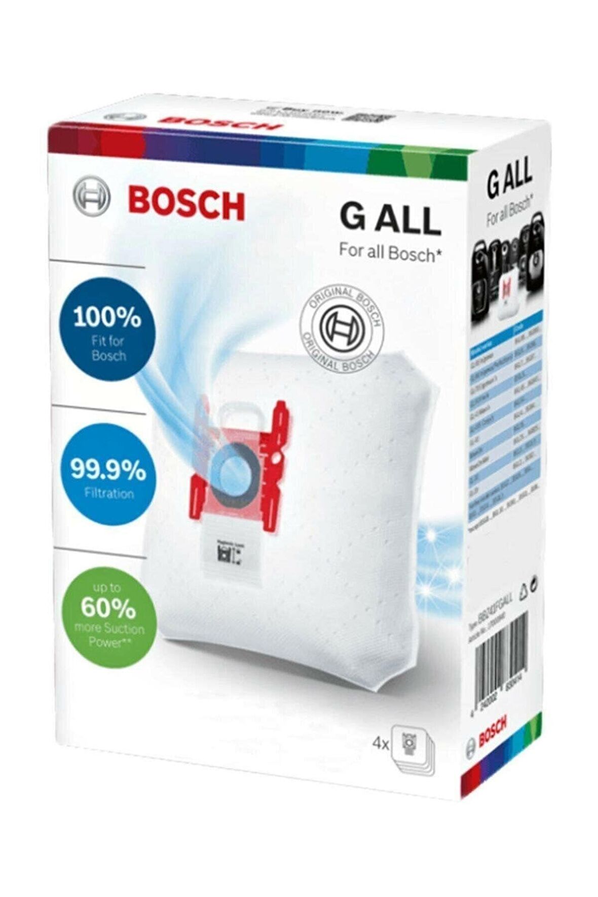 Bosh Bsa 2602 Süpürge G All Toz Torbası 4 Adet