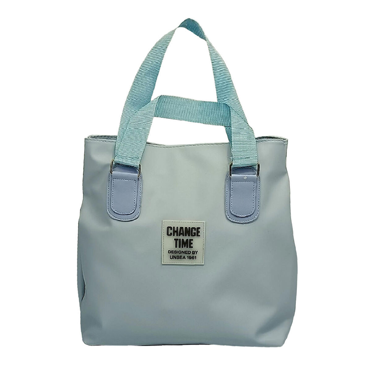 SİA ÇANTA CHANGE TİME Saten Kırışmaz Su Geçirmez Vinneks Kumaş Büyük Boy El & Omuz Çantası