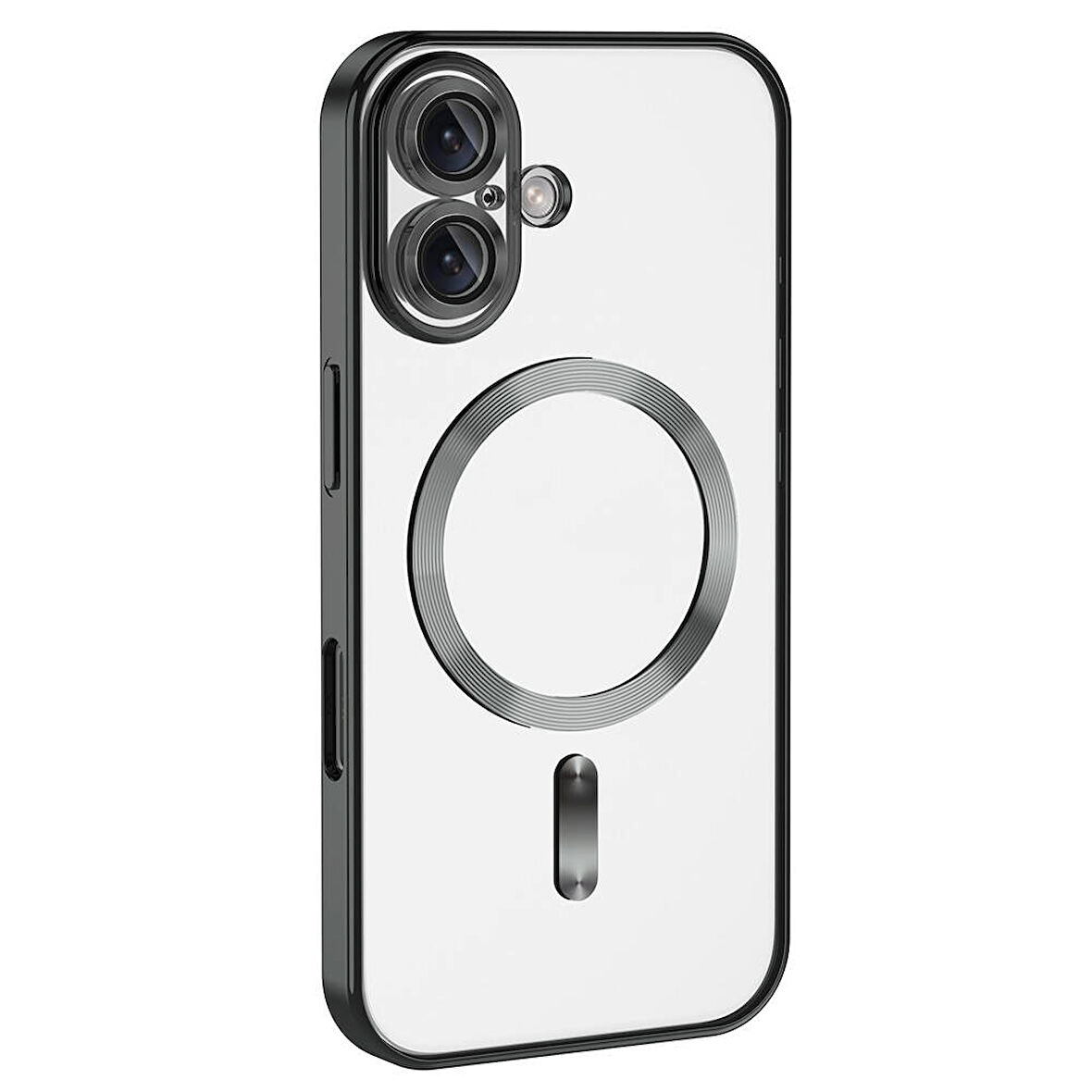 Gpack Apple iPhone 16 Plus Kılıf Demre Renkli Silikon Magsafe Wireless Şarj Özellikli