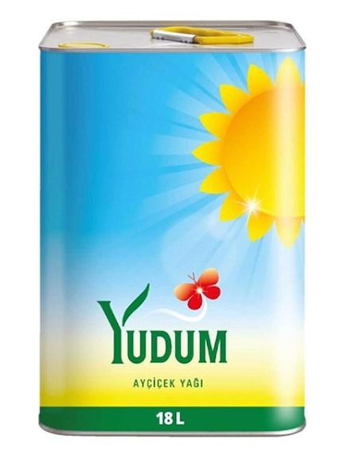 Yudum Teneke Ayçiçek Yağı 18 lt 