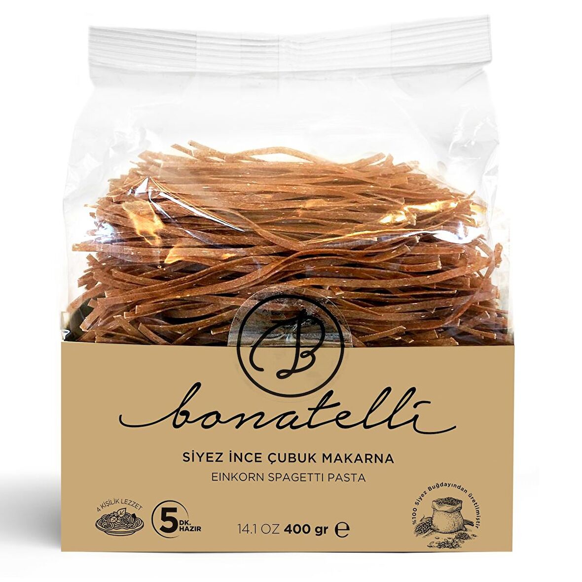 SİYEZ İNCE ÇUBUK MAKARNA 400GR 