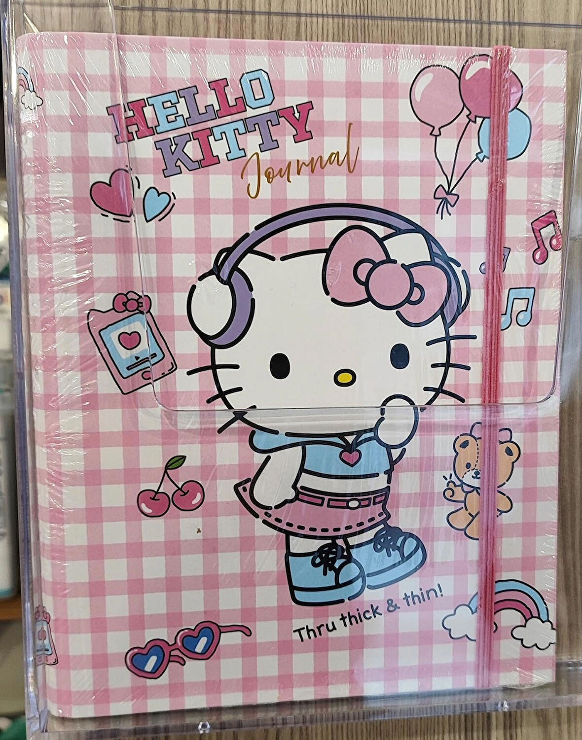 Kuromi hello kitty sert kapak içten spiralli journal çok amaçlı defter ( 24cm * 17 cm )