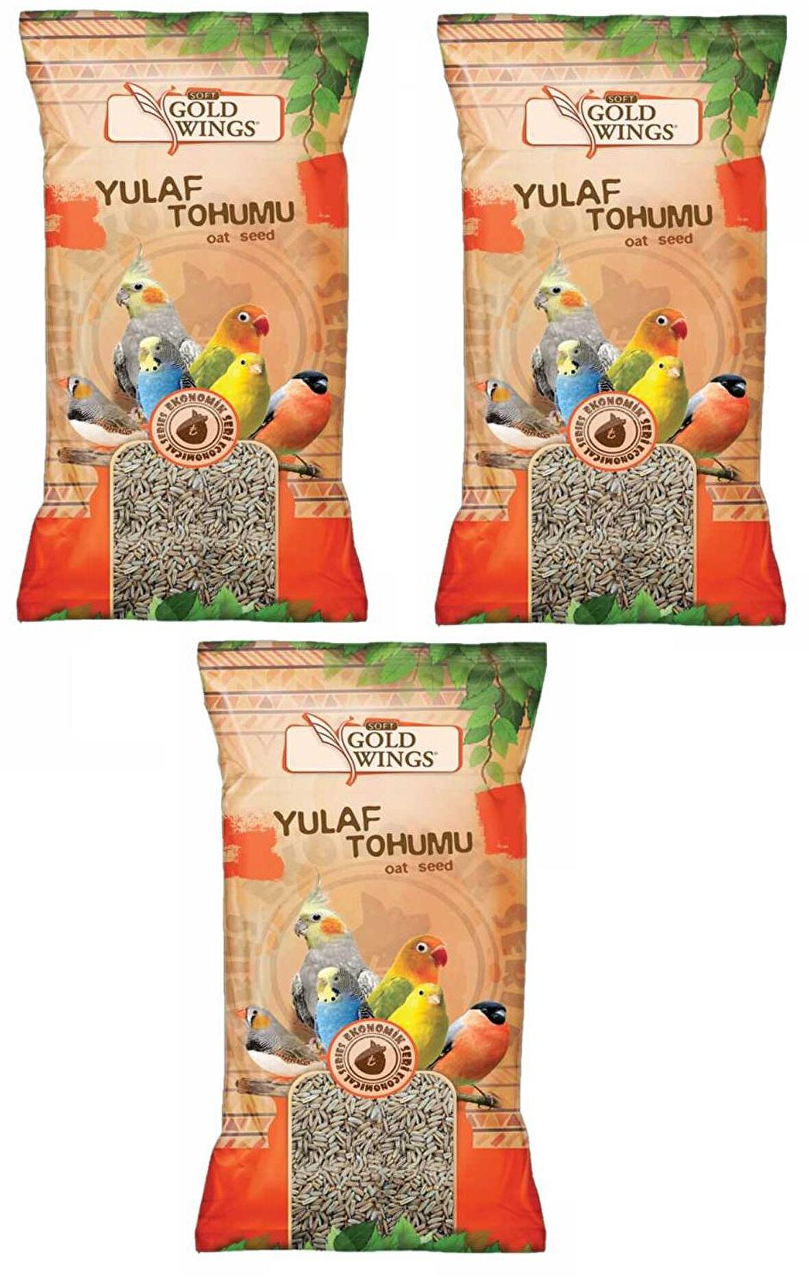 Gold Wings Yulaf Kuş Yemi 300 Gr (3 ADET)