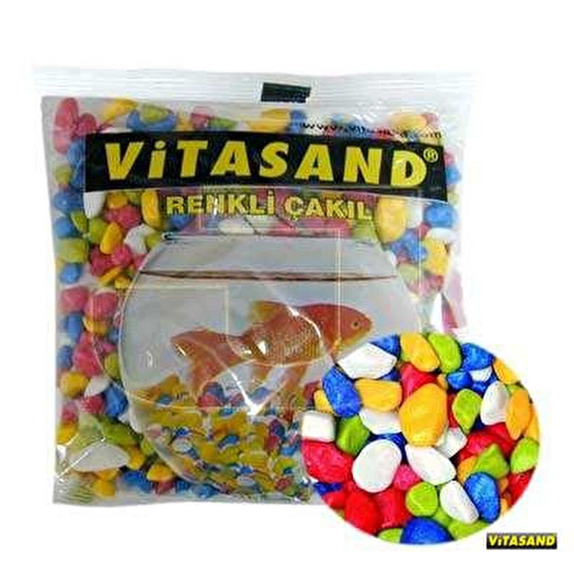 Vitasand Renkli Akvaryum Kumu 350 Gr