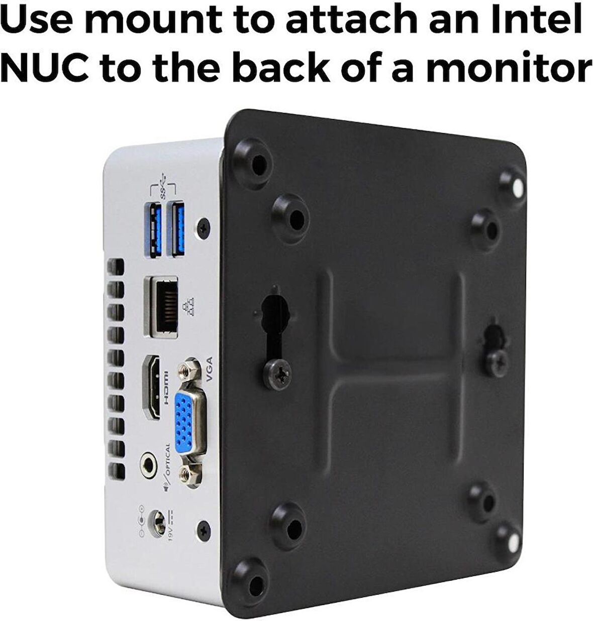 Intel NUC Mini Pc - Monitör Montaj Kiti