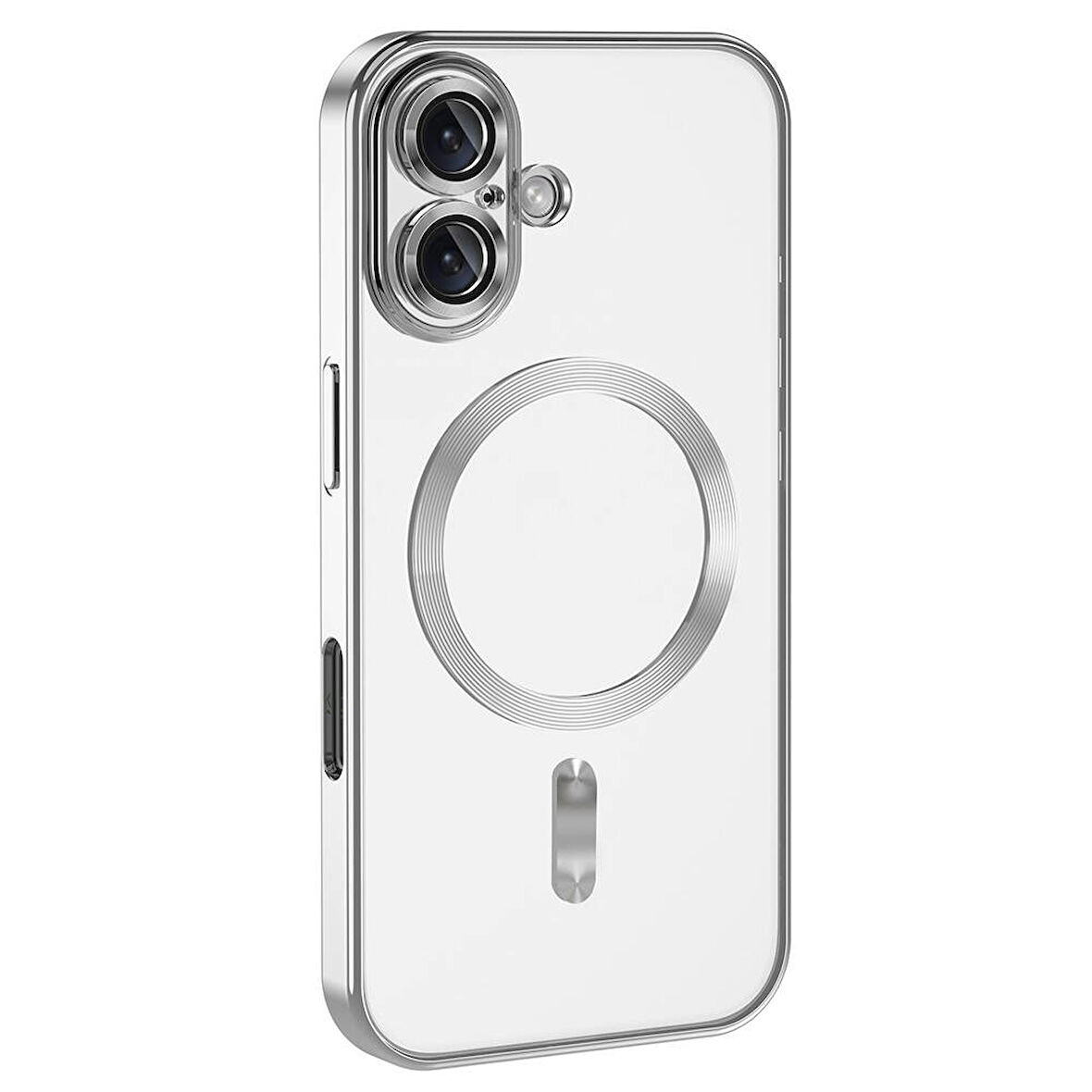 Gpack Apple iPhone 16 Plus Kılıf Demre Renkli Silikon Magsafe Wireless Şarj Özellikli