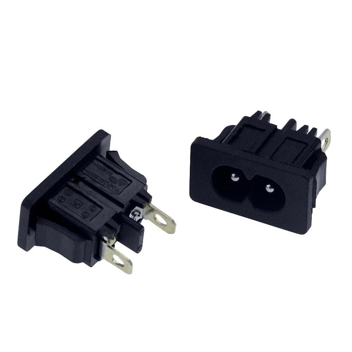 2 Pin Power Erkek Şase