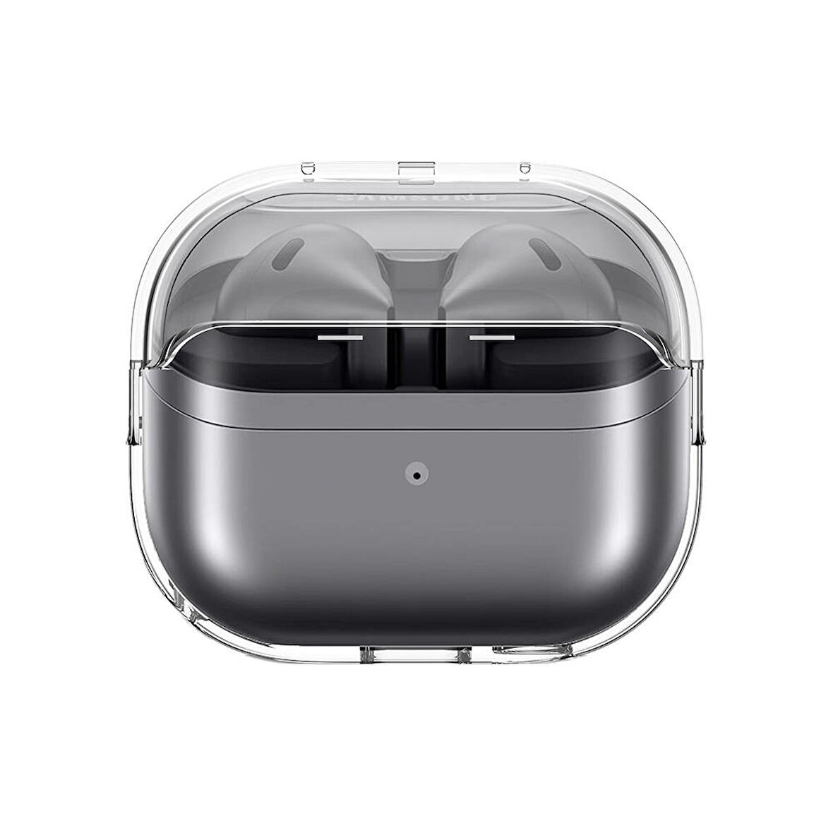 Gpack Samsung Galaxy Buds 3 Uyumlu Kılıf Transparan Darbelere Karşı Dayanıklı Airbag 38