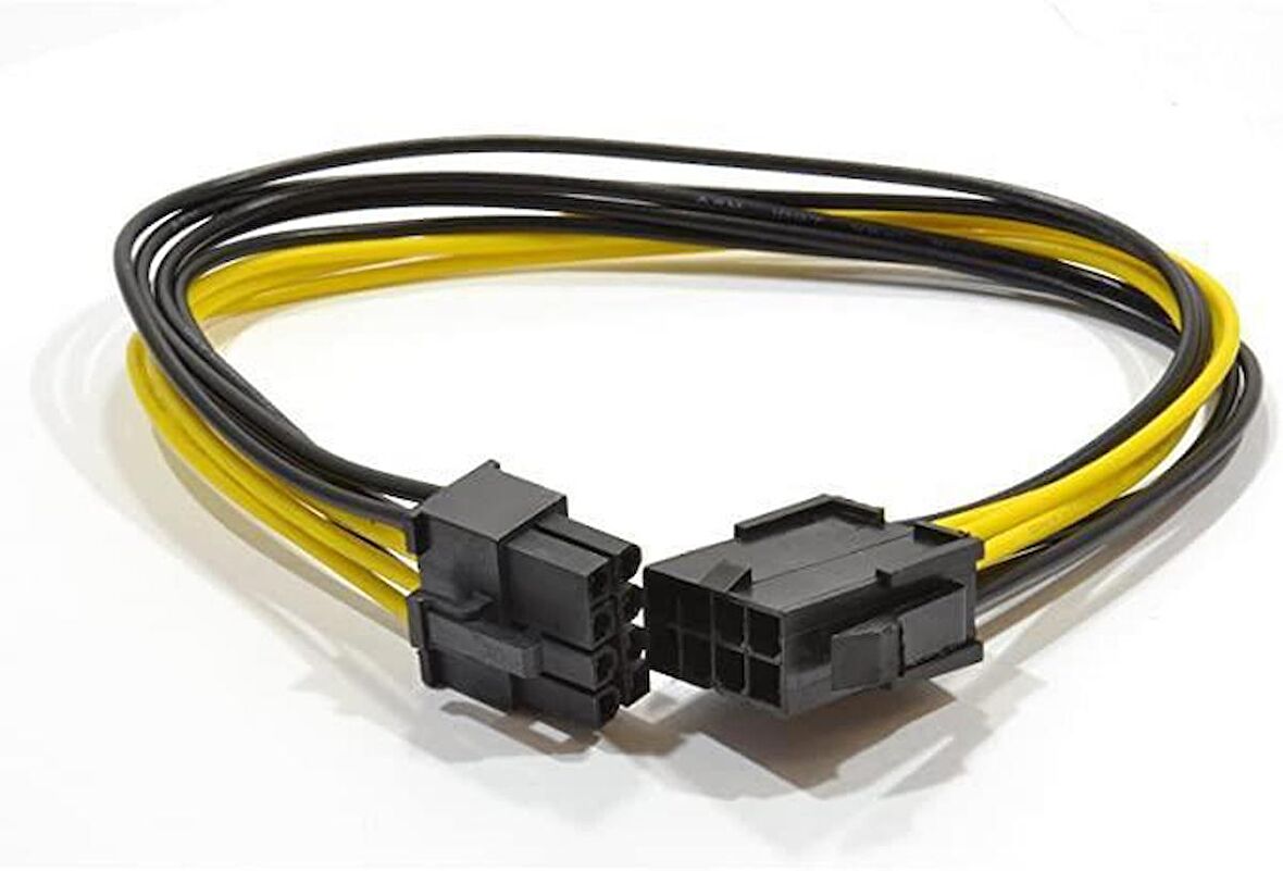 8 pin PCI-E ekran Kartı power uzatma kablo 60 cm