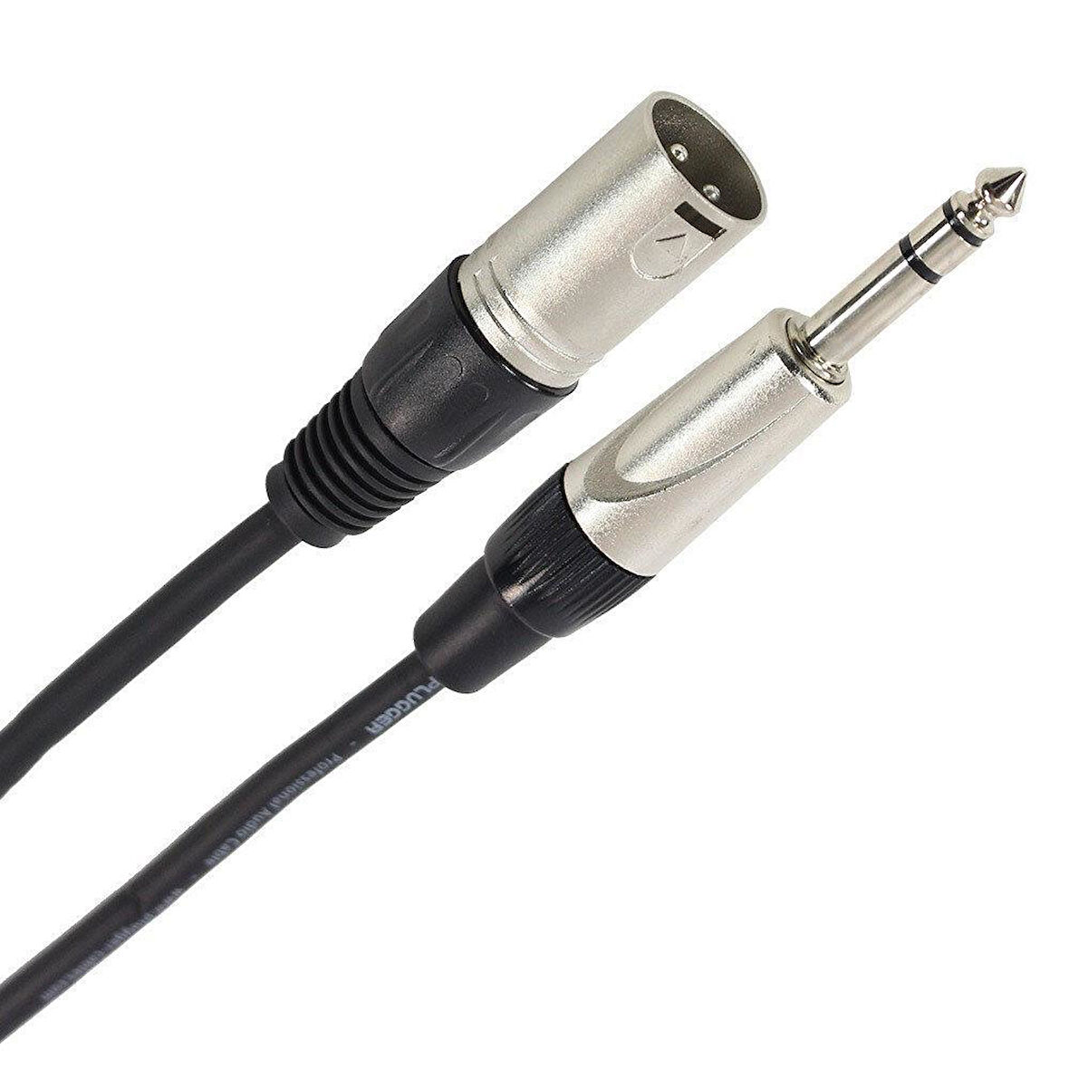 6.3 mm Trs Erkek- Xlr Erkek  Stereo Trs Kablo 3 Metre 