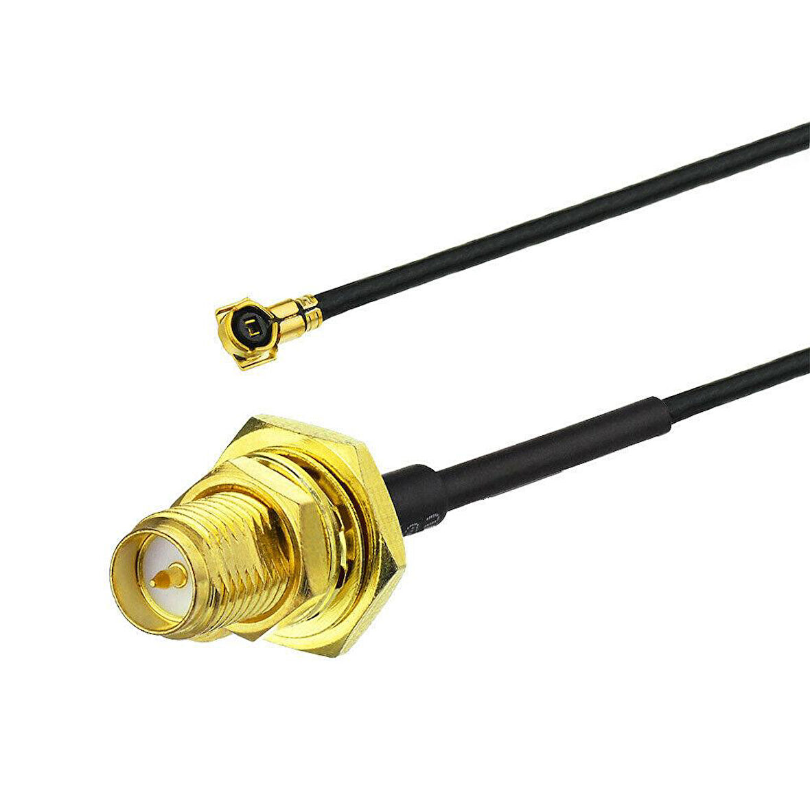 IPX RP-SMA dişi anten WiFi Pigtail kablo uzatma kablosu RP-SMA U.FL IPX IPEX 1.13 RF bağlantı kablosu WiFi kablosu