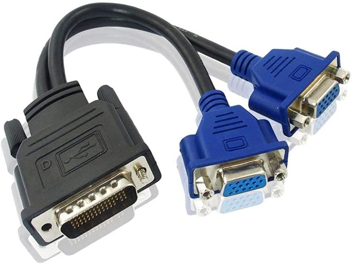 Dms-59 59 Pin Dvı-Vga Çevirici