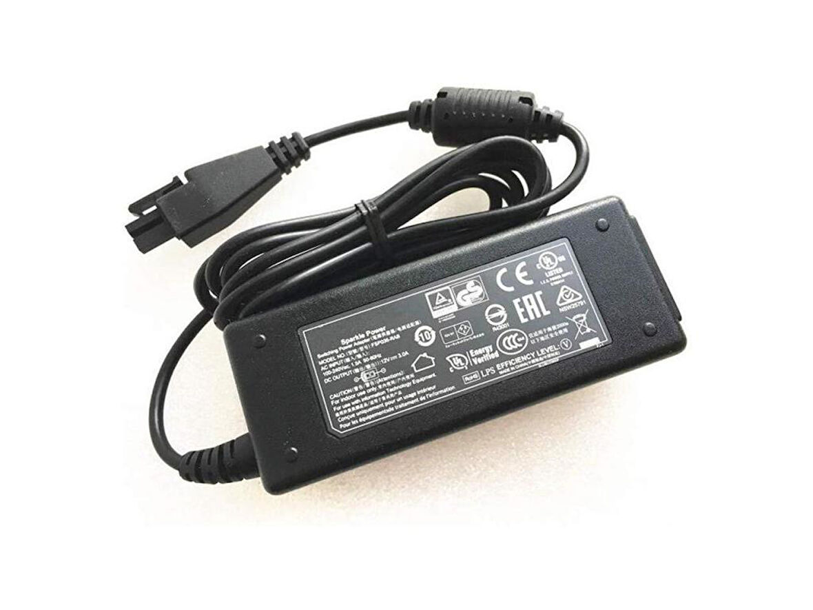 12 V 3A 36 W Orijinal AC Adaptör FSP036-RAB  Adaptör Fortigat Fortinet FG-60C D 90D 50E 60E 30E 2PIN Güç Kaynağı
