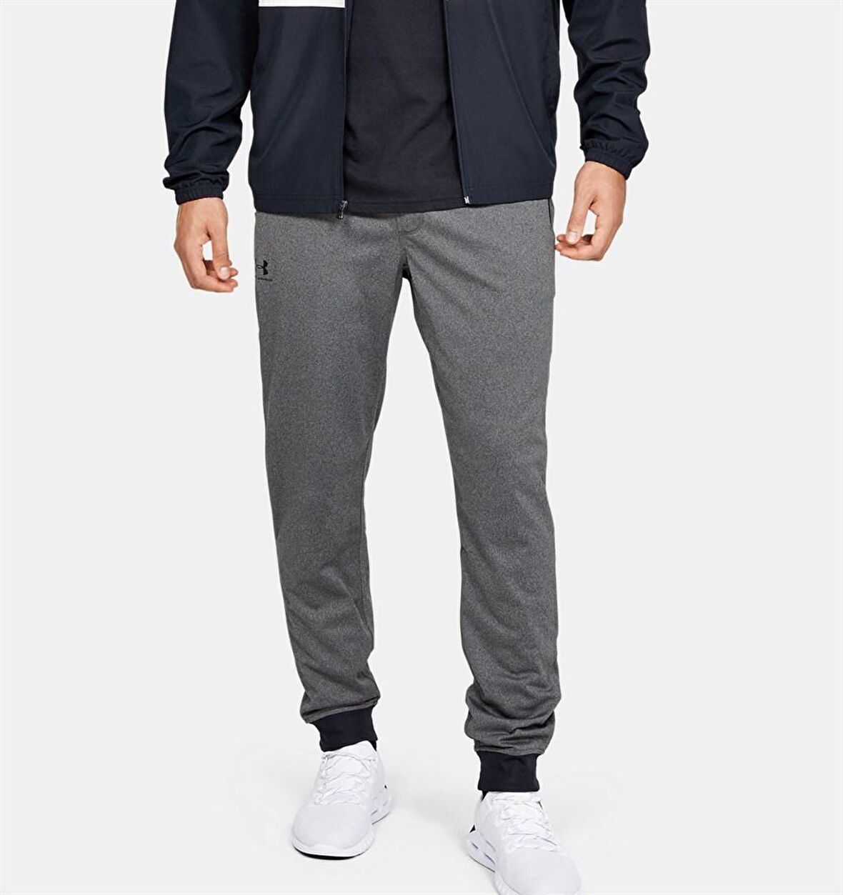 A1290261-090-090 Under Armour Sportstyle Trıcot Jogger Erkek Eşofman Altı Gri