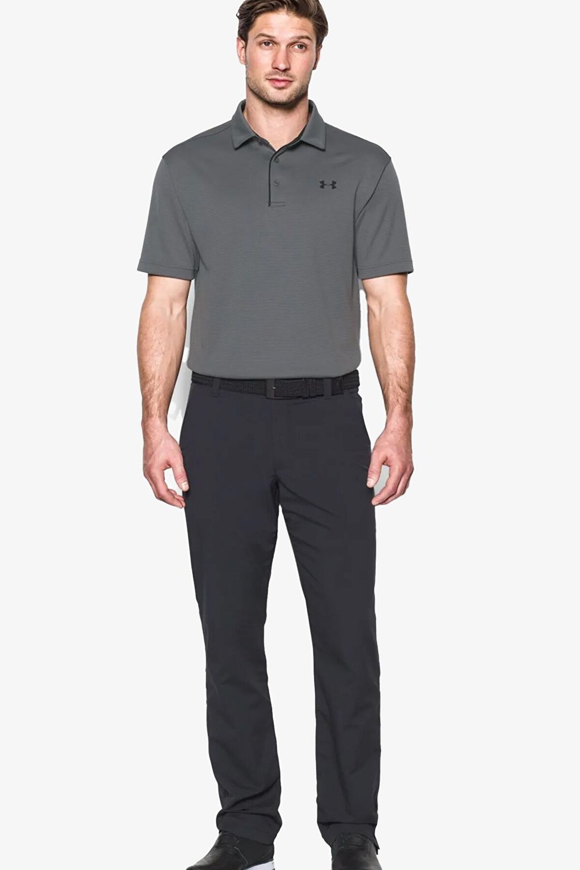 Under Armour Tech Polo Gri Erkek T-Shirt 1290140-040