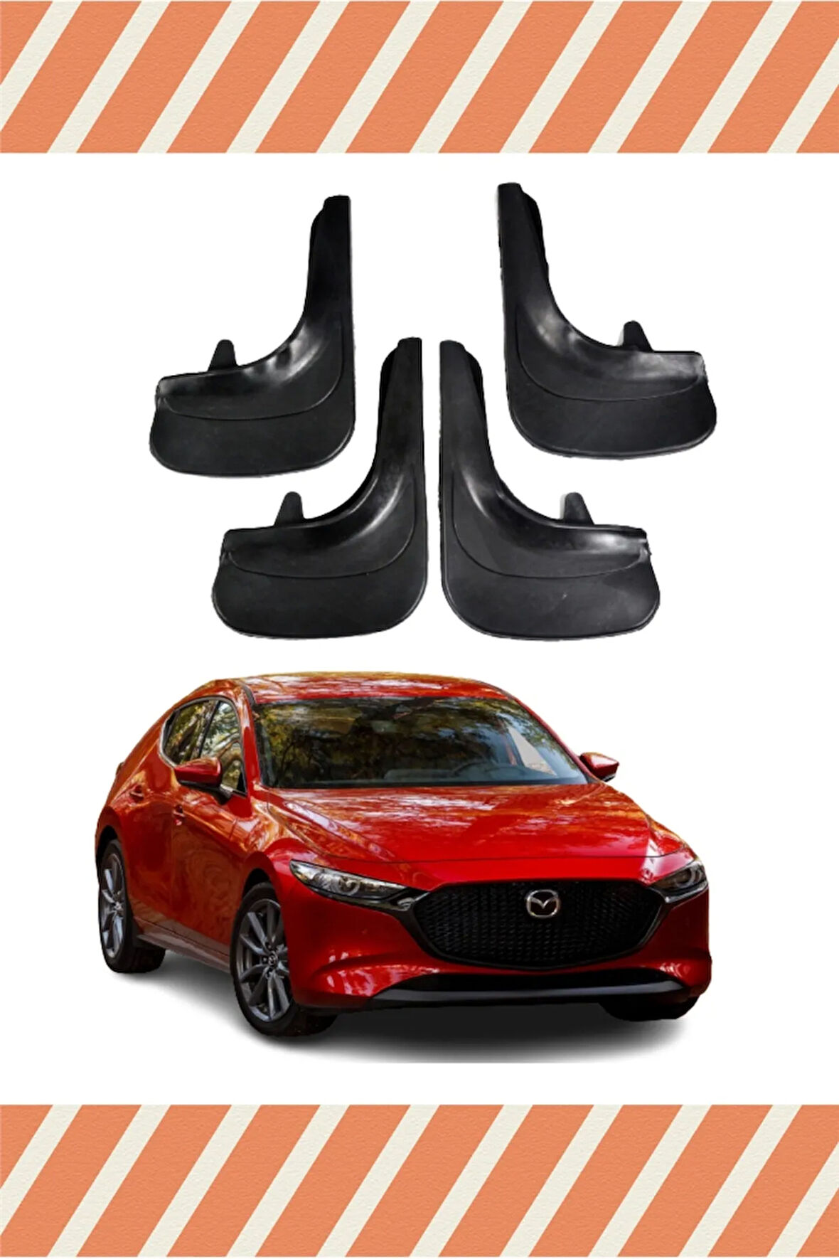 Mazda 3 4’lü tozluk çamurluk paçalık kaliteli ve dayanıklı