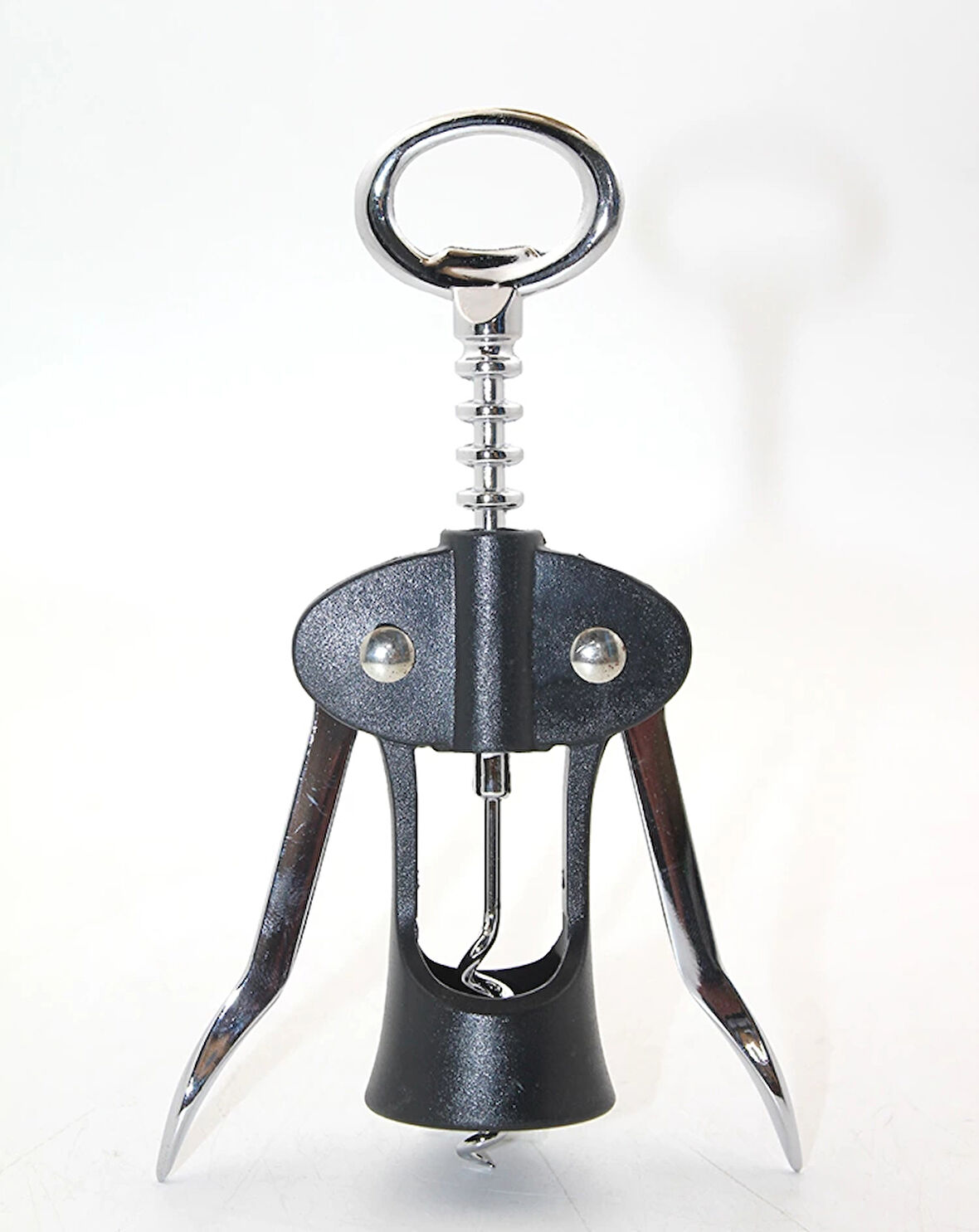 Paslanmaz Çelik Tirbuşon Şarap Açacağı Model 1