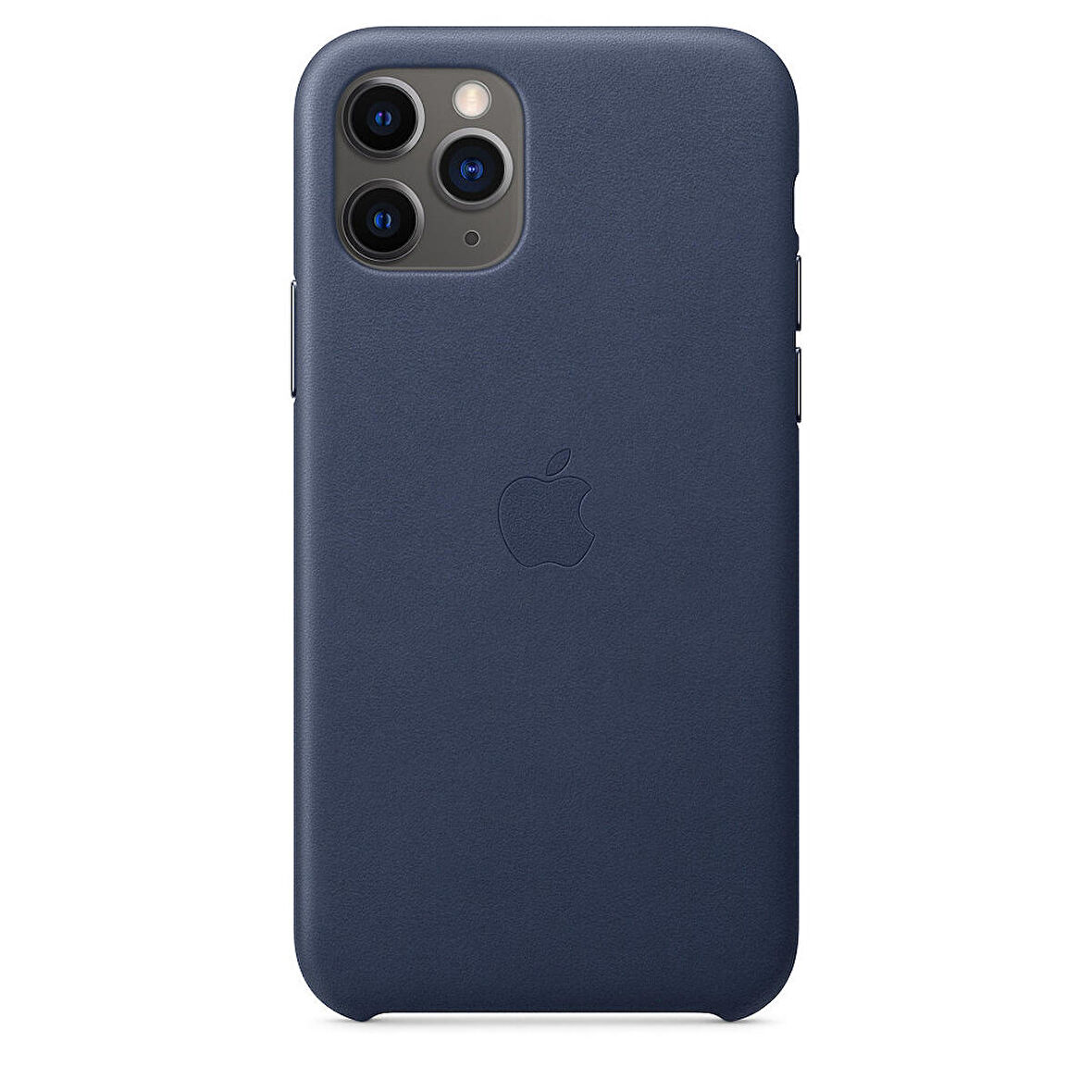 Apple iPhone 11 Pro Deri Kılıf MWYG2ZM/A Gece Mavisi