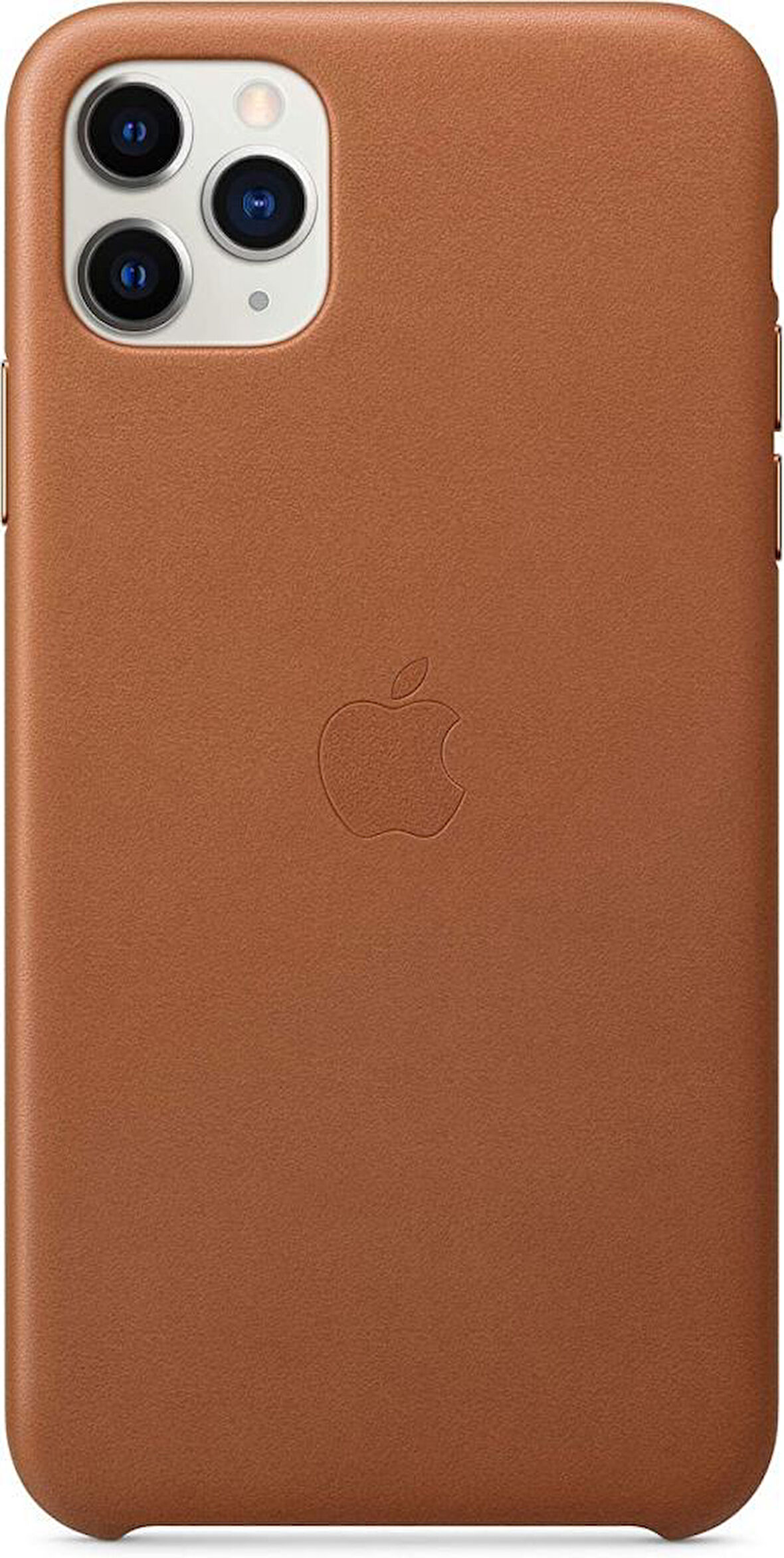 iPhone 11 Pro max Deri Kılıf Klasik Kahve MX0D2ZM/A Outlet