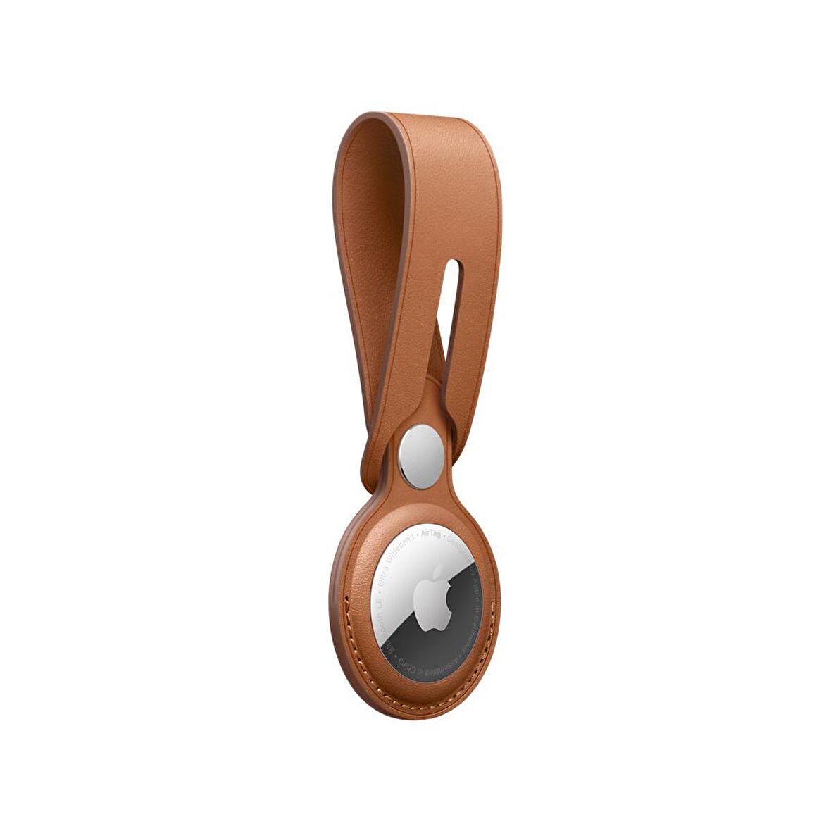 Airtag Leather Loop Saddle Brown MX4A2ZM/A