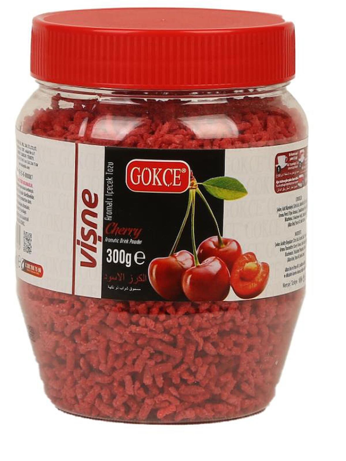 Gökçe Vişne Aromalı Oralet 300 gr. Granül