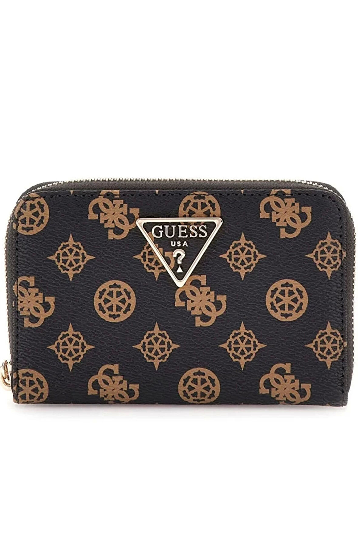 Guess Kadın Kahverengi Laurel 4G Logolu Cüzdan