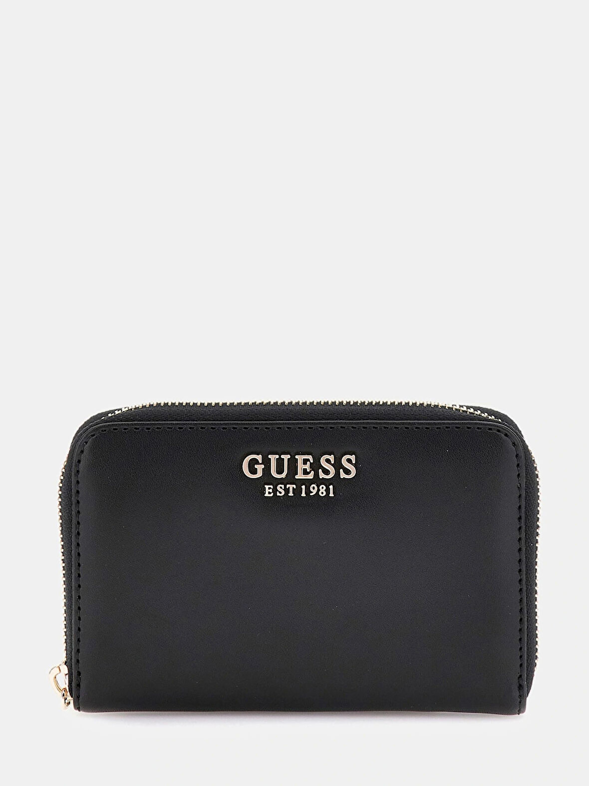 Guess Kadın Siyah Laurel Orta Boy Fermuarlı Cüzdan