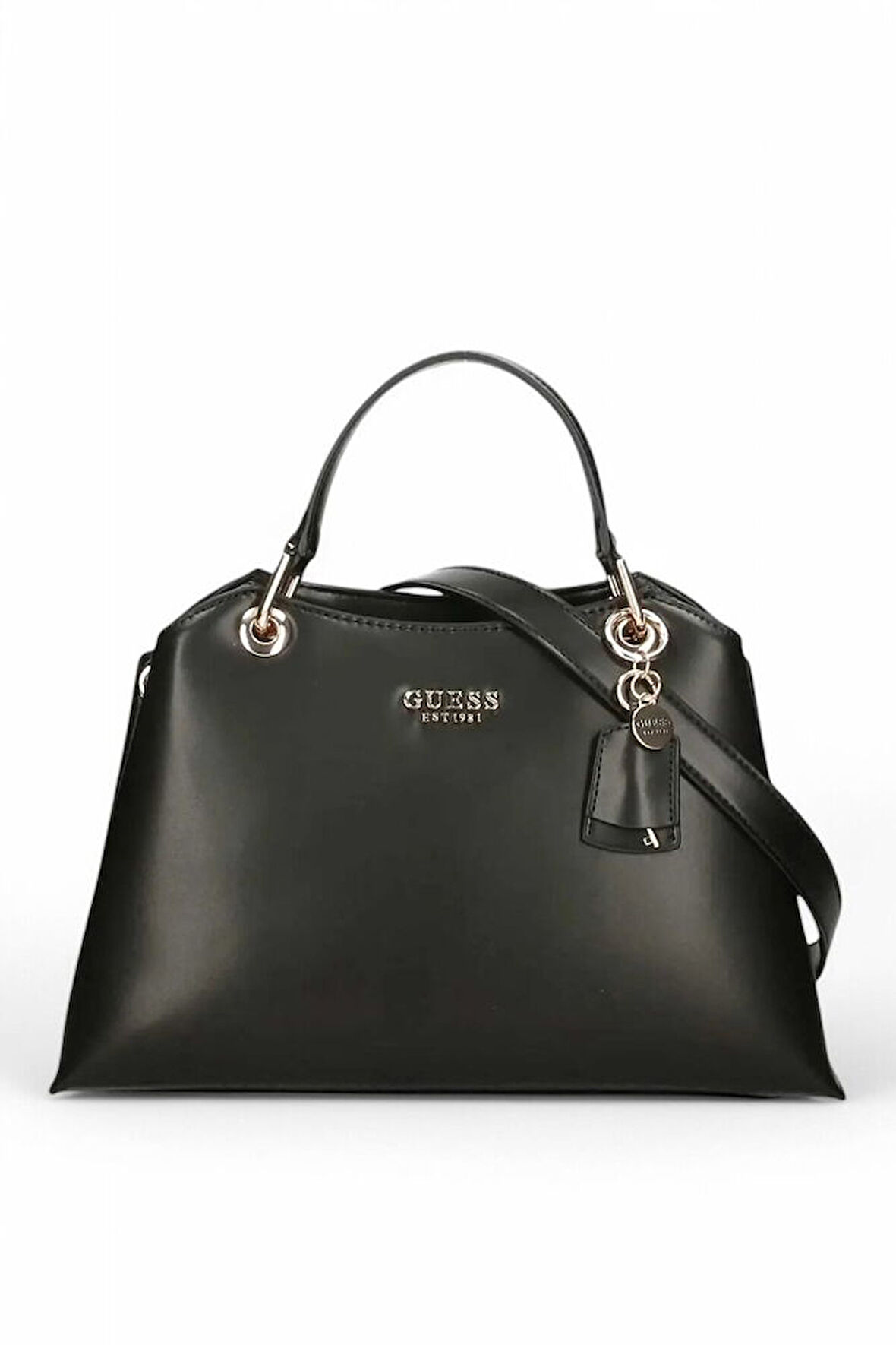 Guess Eco Evaine Siyah Kadın Omuz Çantası HWEVG953506