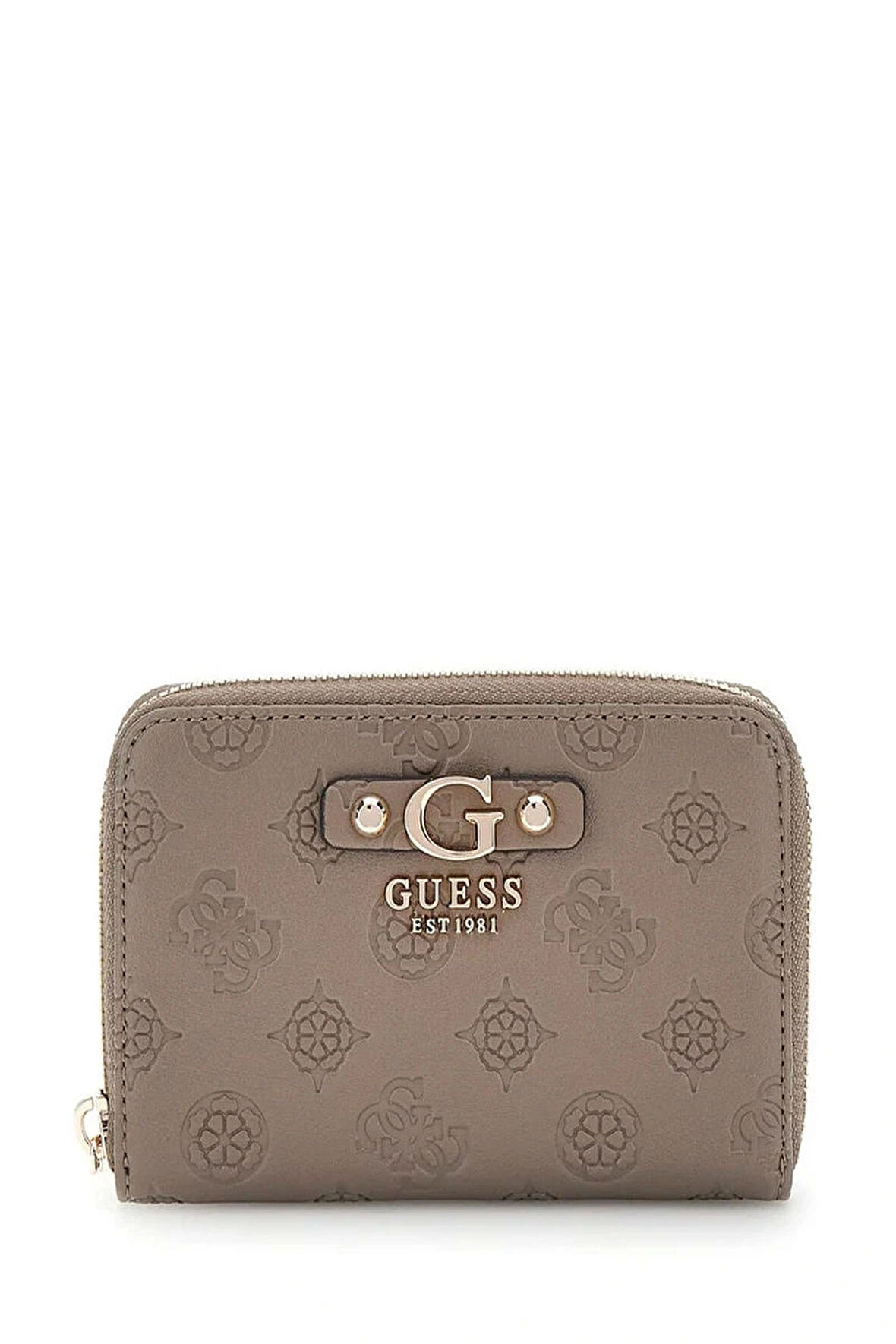 Guess Kadın Kahverengi Gerty 4G Logolu Cüzdan