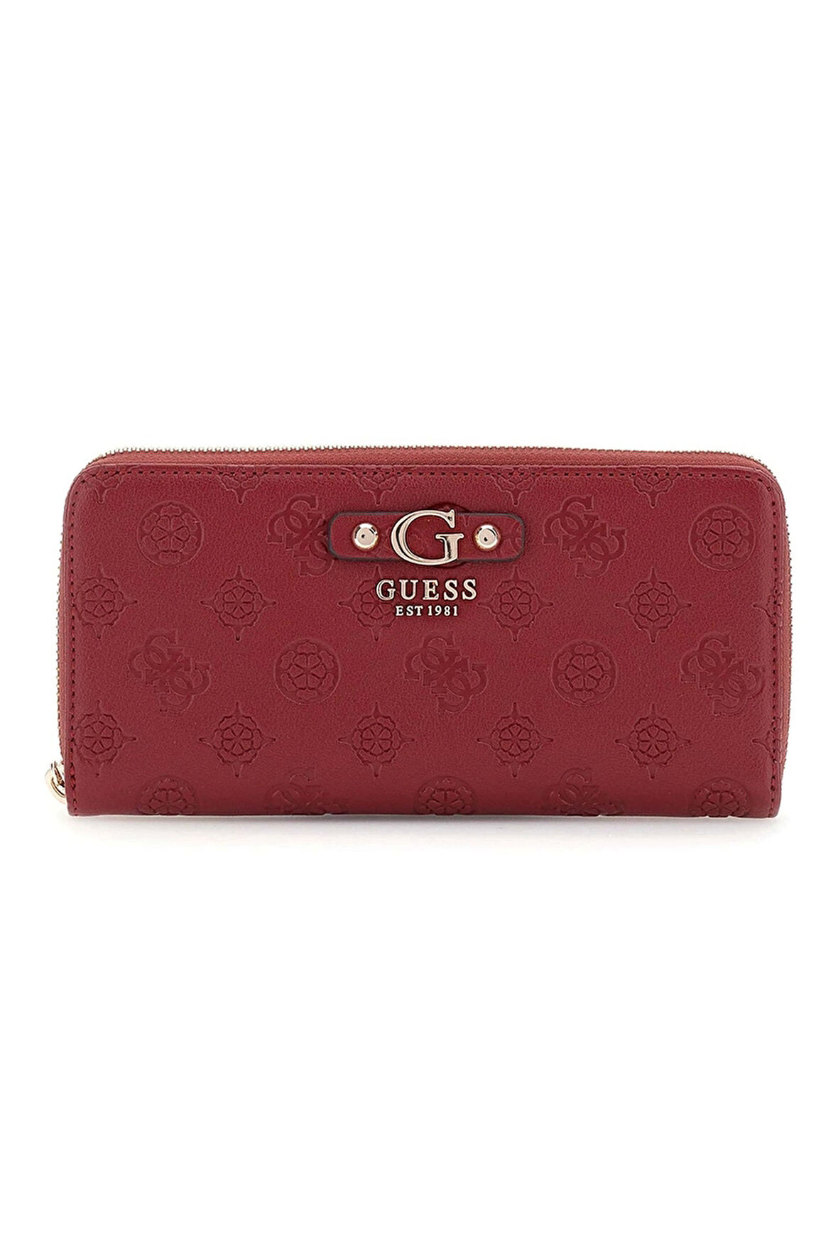 Guess Kadın Kırmızı Gerty 4G Logolu Cüzdan