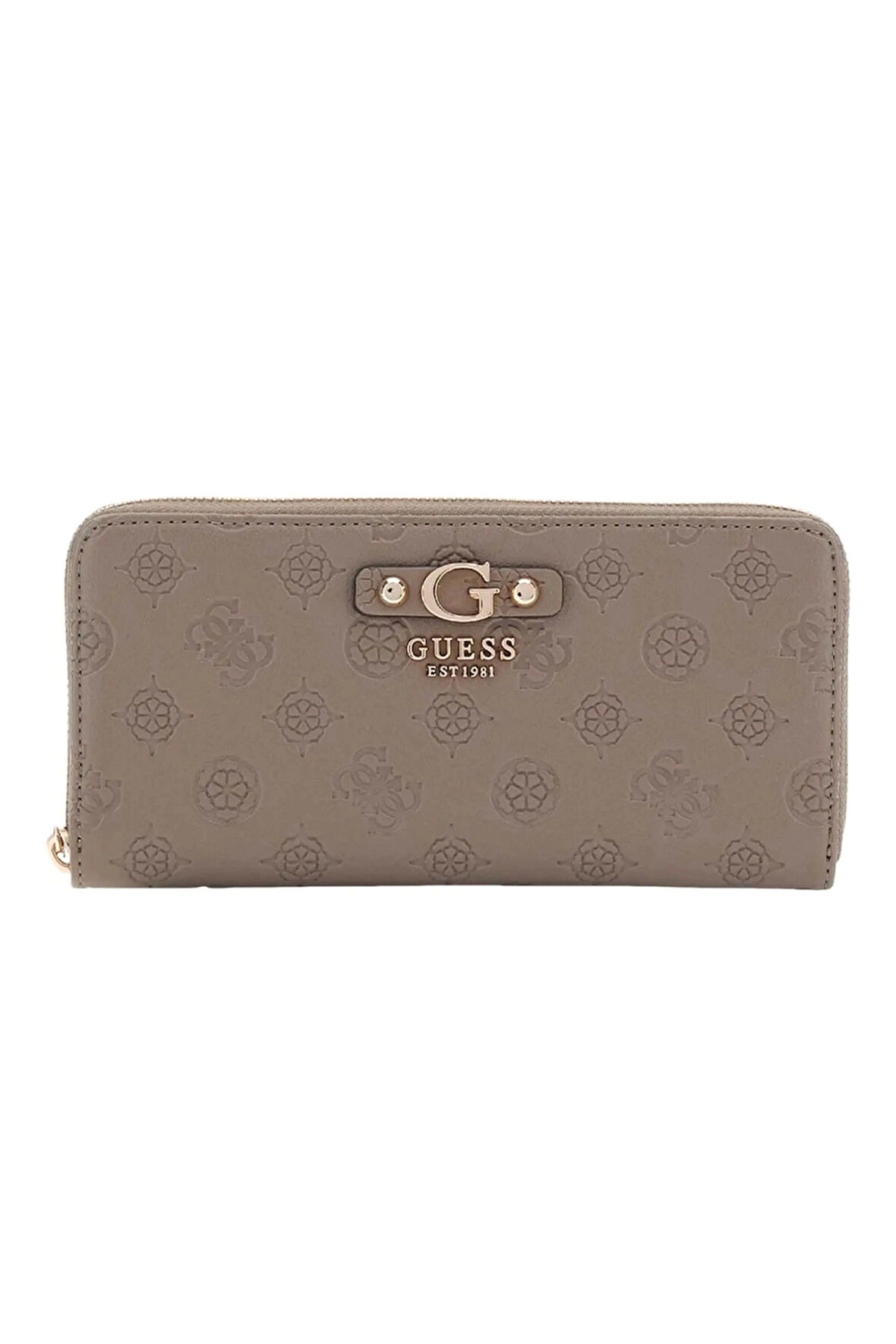 Guess Kadın Kahverengi Gerty 4G Logolu Cüzdan