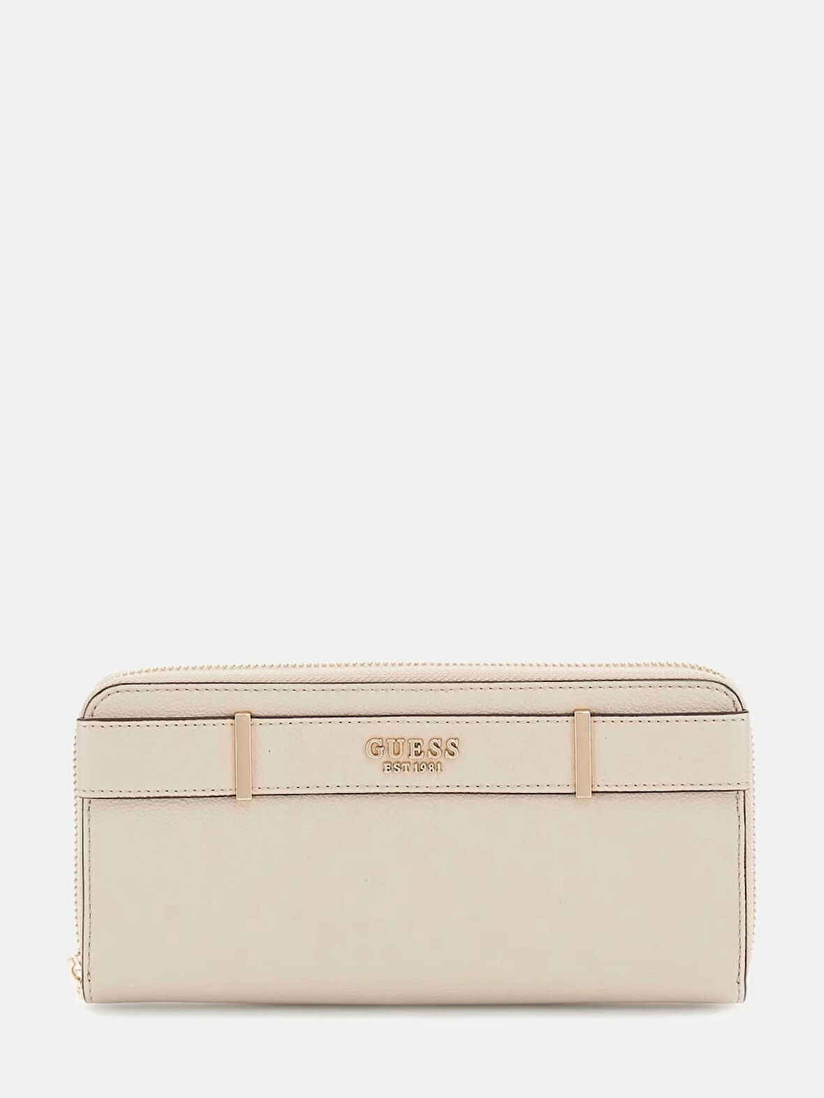 Guess Kadın Taupe Anadela Büyük Fermuarlı Cüzdan