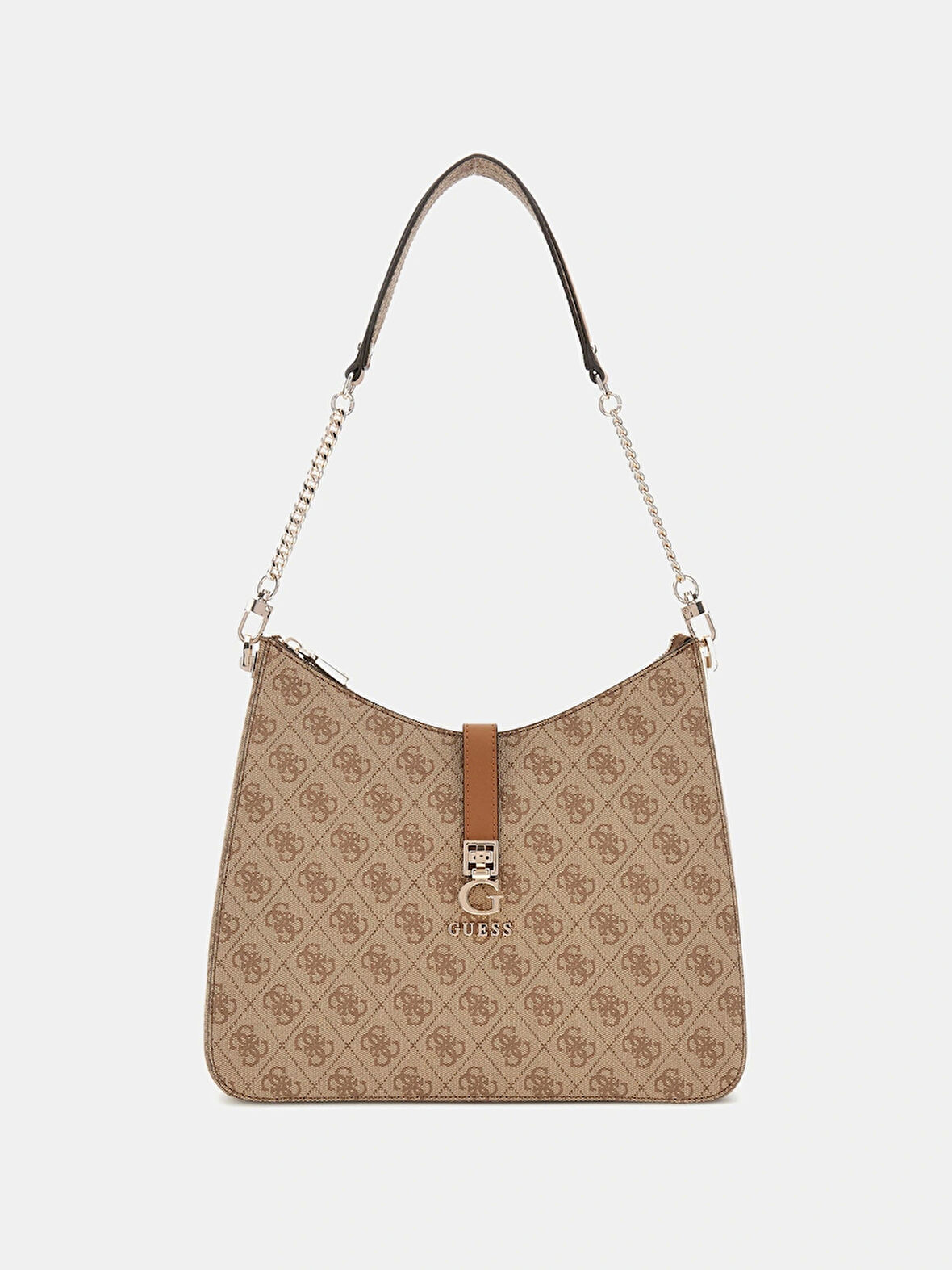 Guess Kadın Açık Bej Zamira Hobo Omuz Çantası