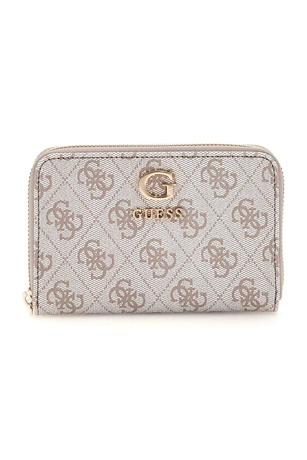 Guess Kadın Siyah Zamira Orta Boy Fermuarlı Cüzdan