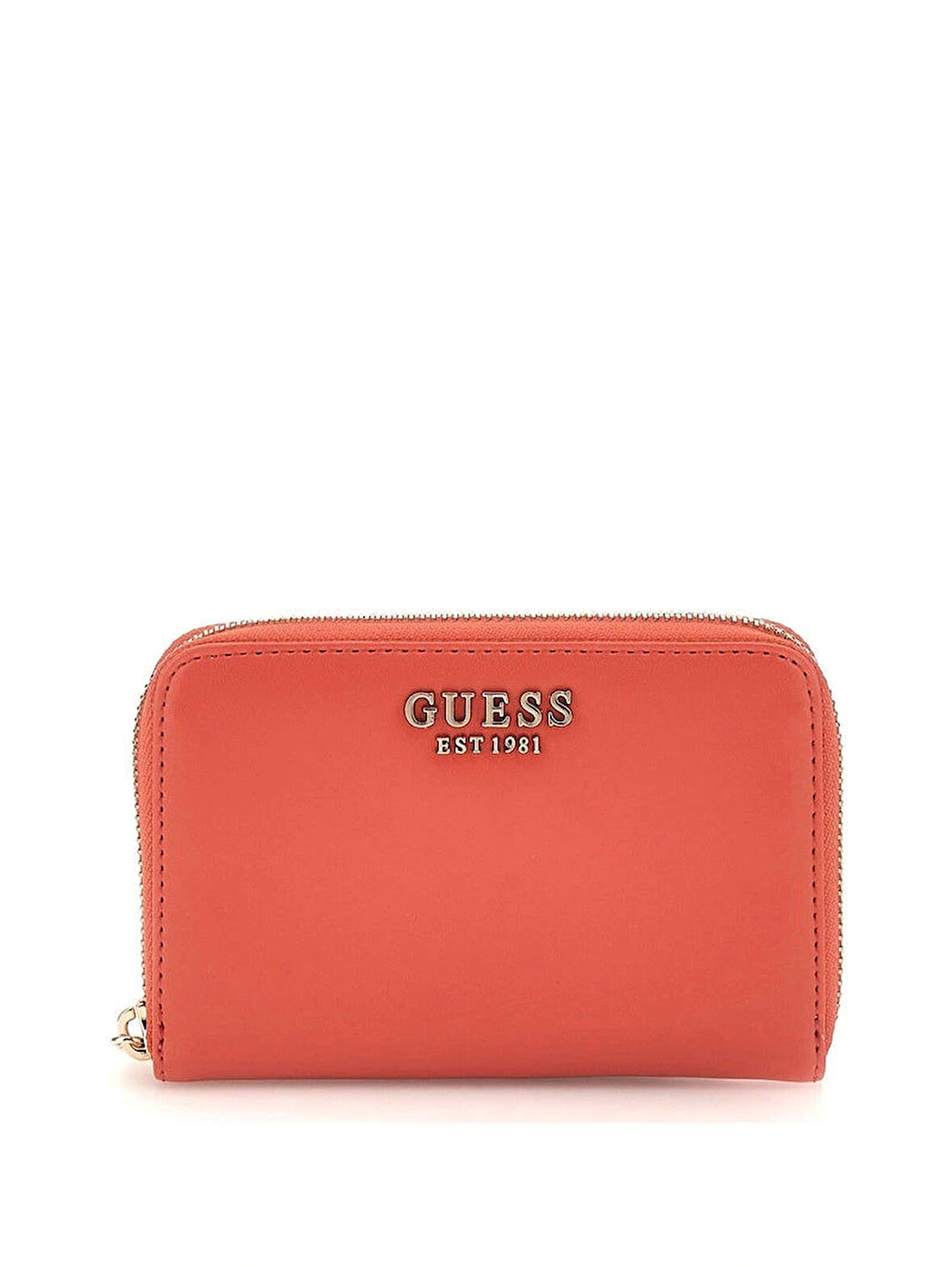 Guess Kadın Turuncu Laurel Orta Boy Fermuarlı Cüzdan