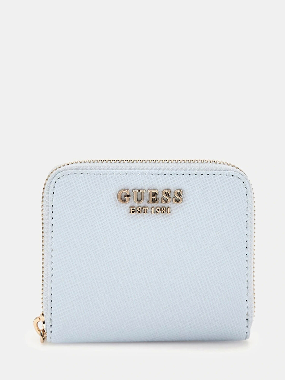 Guess Kadın Mavi Laurel Küçük Fermuarlı Cüzdan