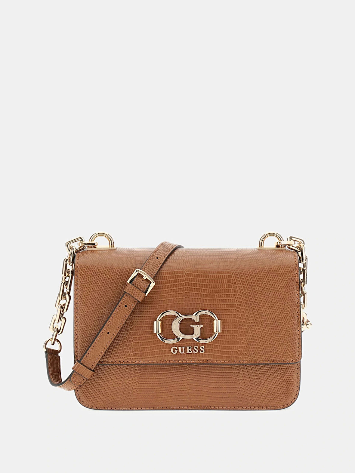 Guess Anadela Kadın Kahverengi Omuz Çantası HWKG9624200-COG