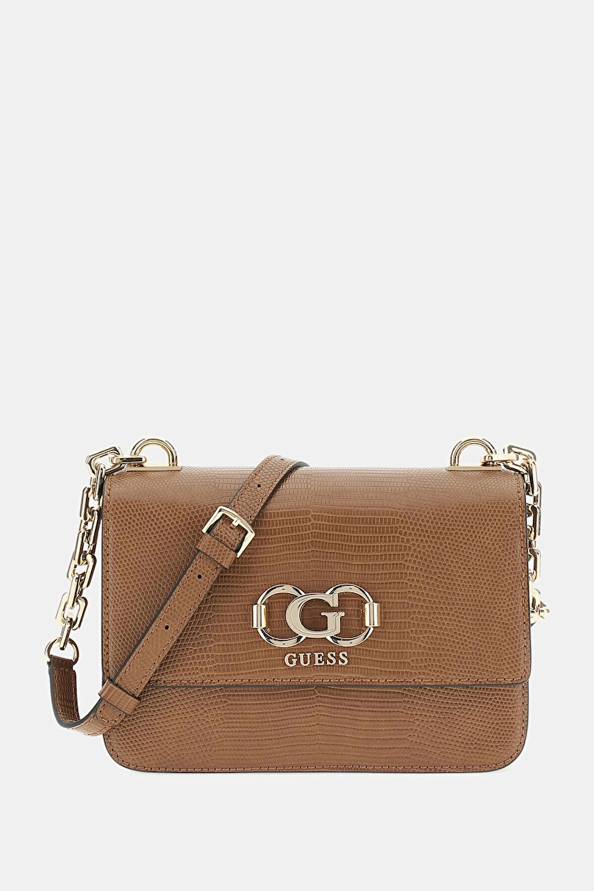 Guess Anadela Kadın Kahverengi Omuz Çantası HWKG9624200-TAU