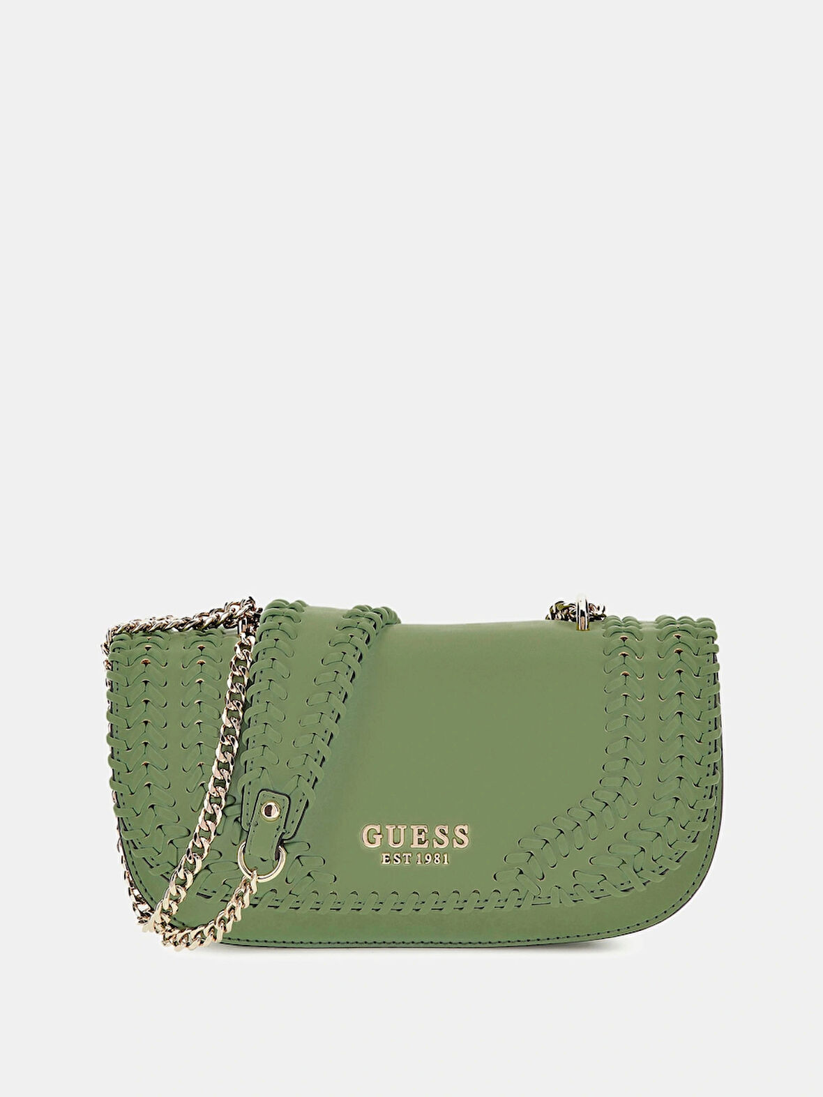 Guess Cruise Kadın Yeşil Omuz Çantası HWNG9667210-EUC