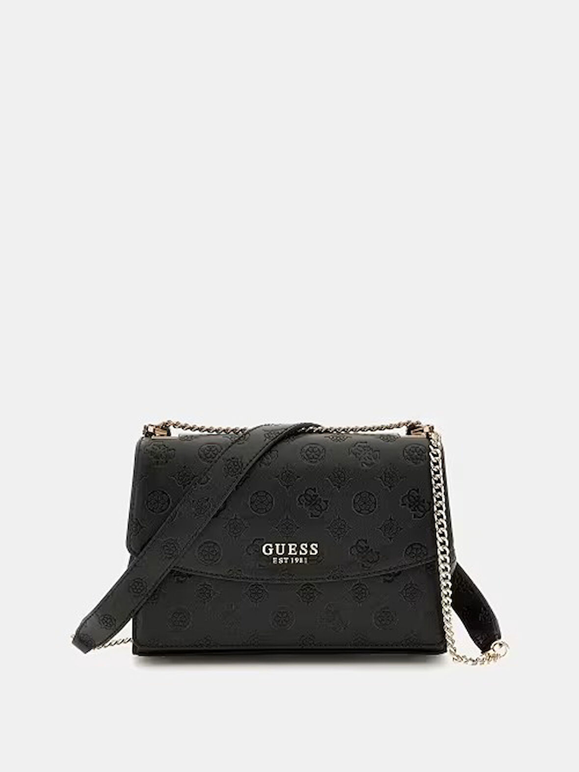 Guess Phoebe 4G ve Peony Logolu Kadın Mini Çapraz Çanta HWPD9665210