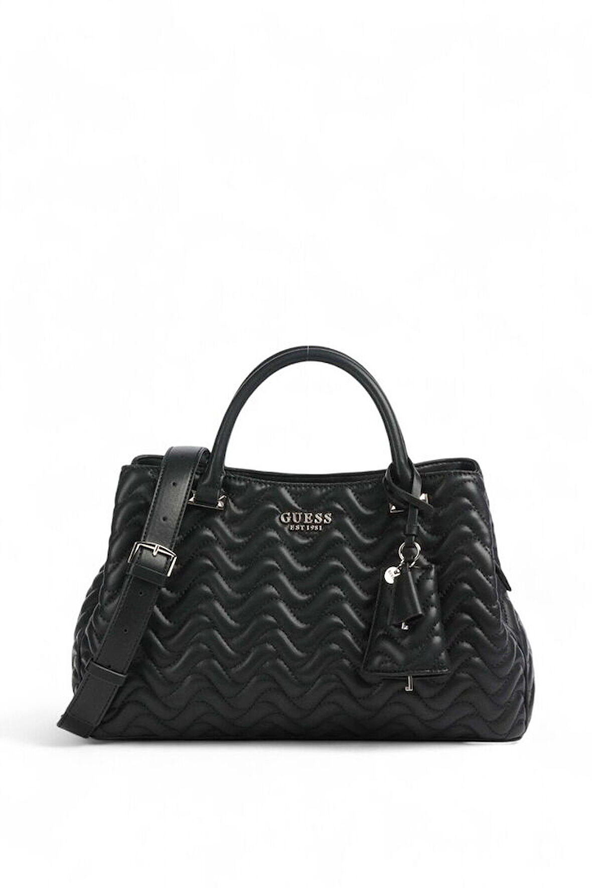 Guess Melisandra Siyah Kadın Omuz Çantası HWQG9653070