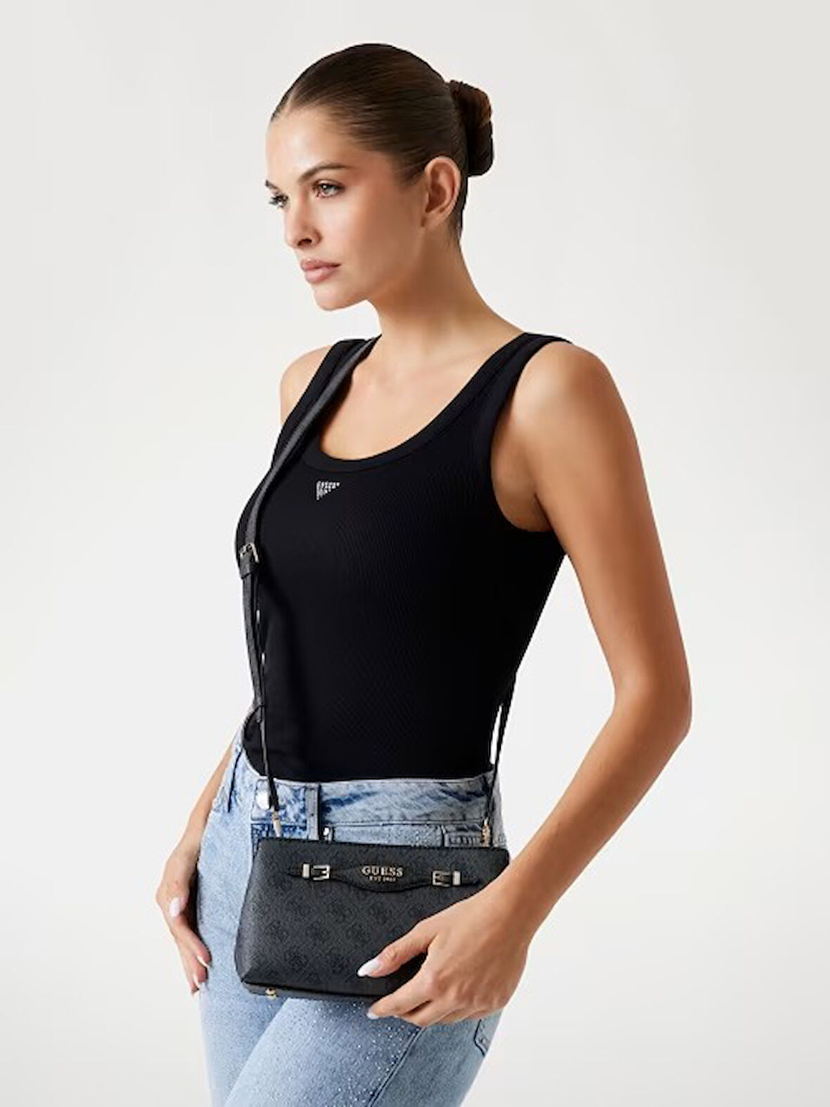 Guess Katya 4G Logolu Mini Kadın Çapraz Çanta HWSG9652120